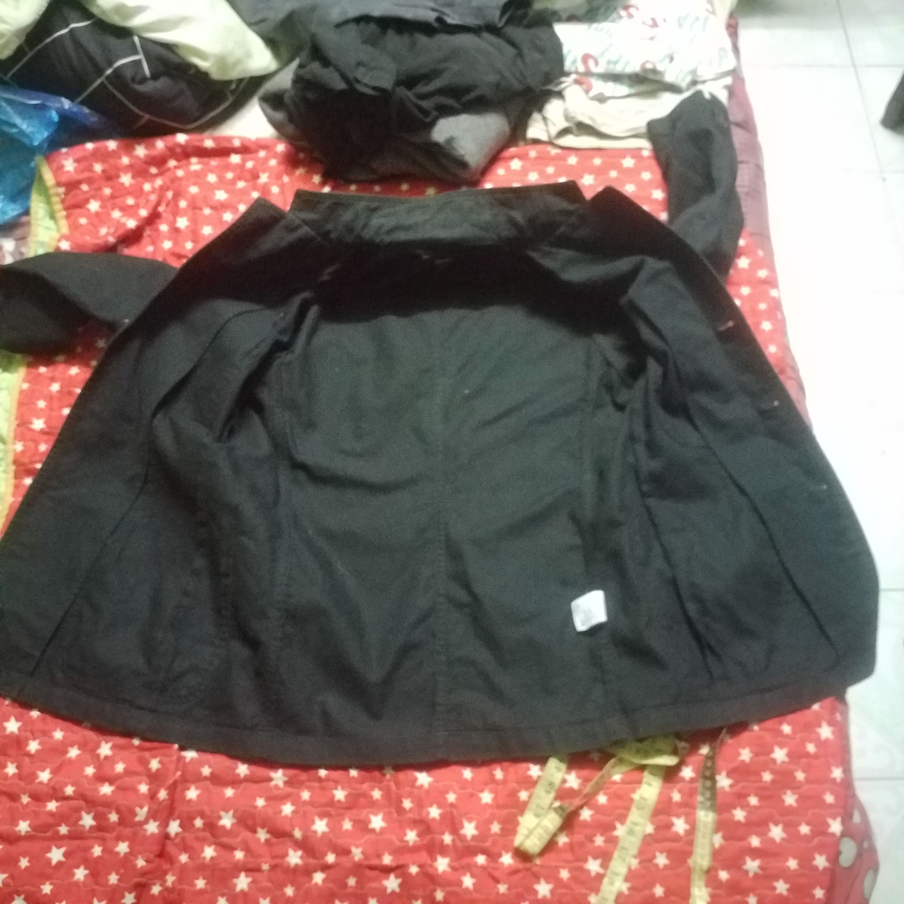 Mossimo MOSSIMO SUPER BLACK SCREW UP BUTTON CHORE JACKET Size US M / EU 48-50 / 2 - 6 Thumbnail