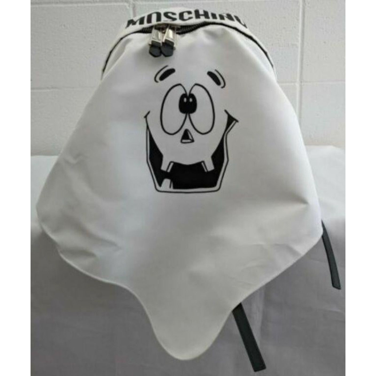 Moschino SS20 MOSCHINO Couture Jeremy Scott Pumpkin Ghost Backpack Size ONE SIZE - 8 Thumbnail