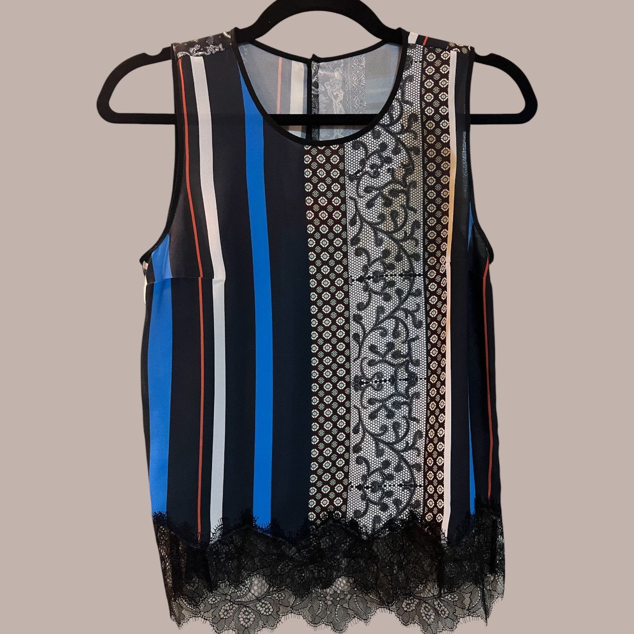 Clover Canyon Clover Canyon Library Stripe Neoprene Engineered Top Size S / US 4 / IT 40 - 1 Thumbnail