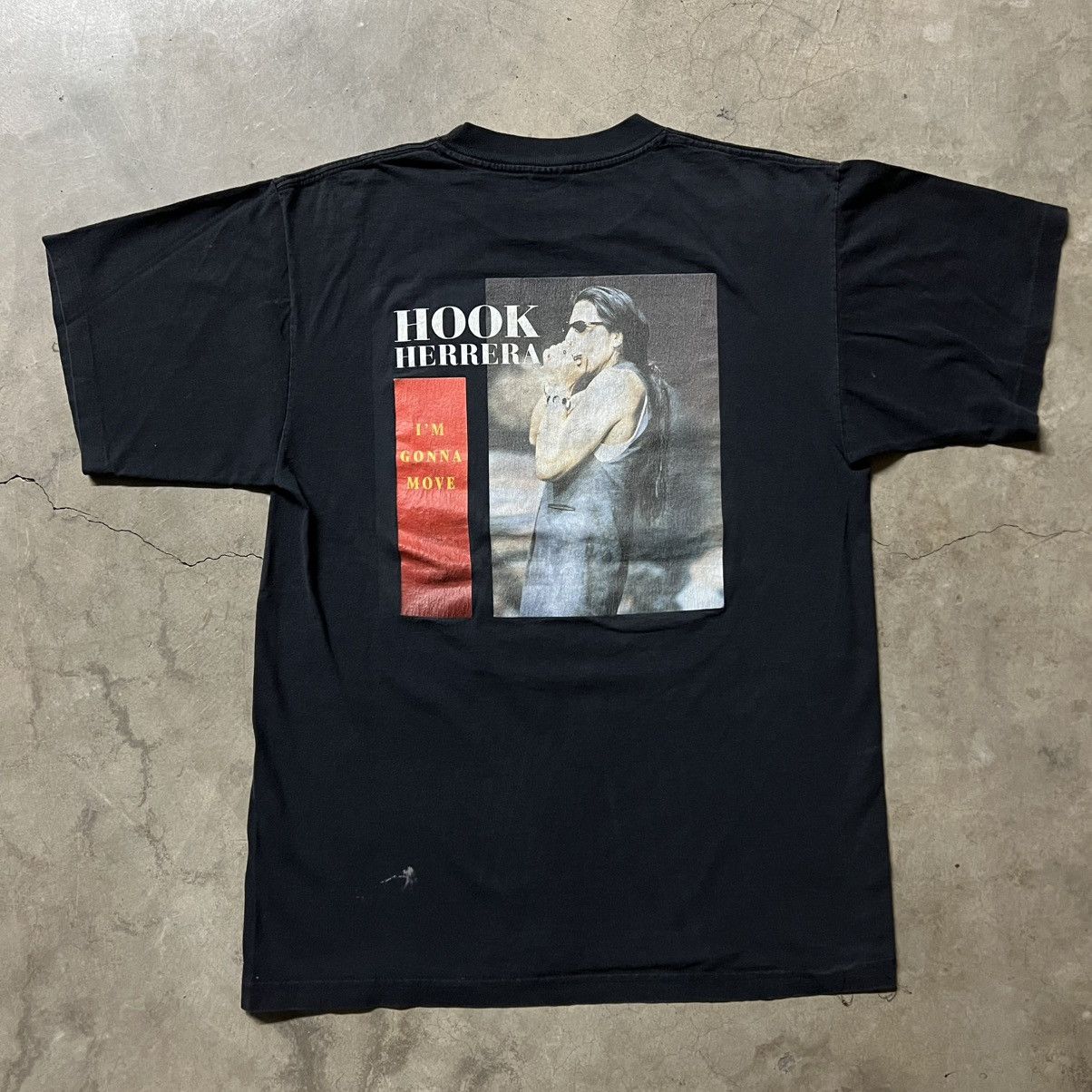 Band Tees × Vintage Vintage 2000’s Hook Herrera “I’m Gonna Move” Band T-Shirt Size US L / EU 52-54 / 3 - 2 Thumbnail