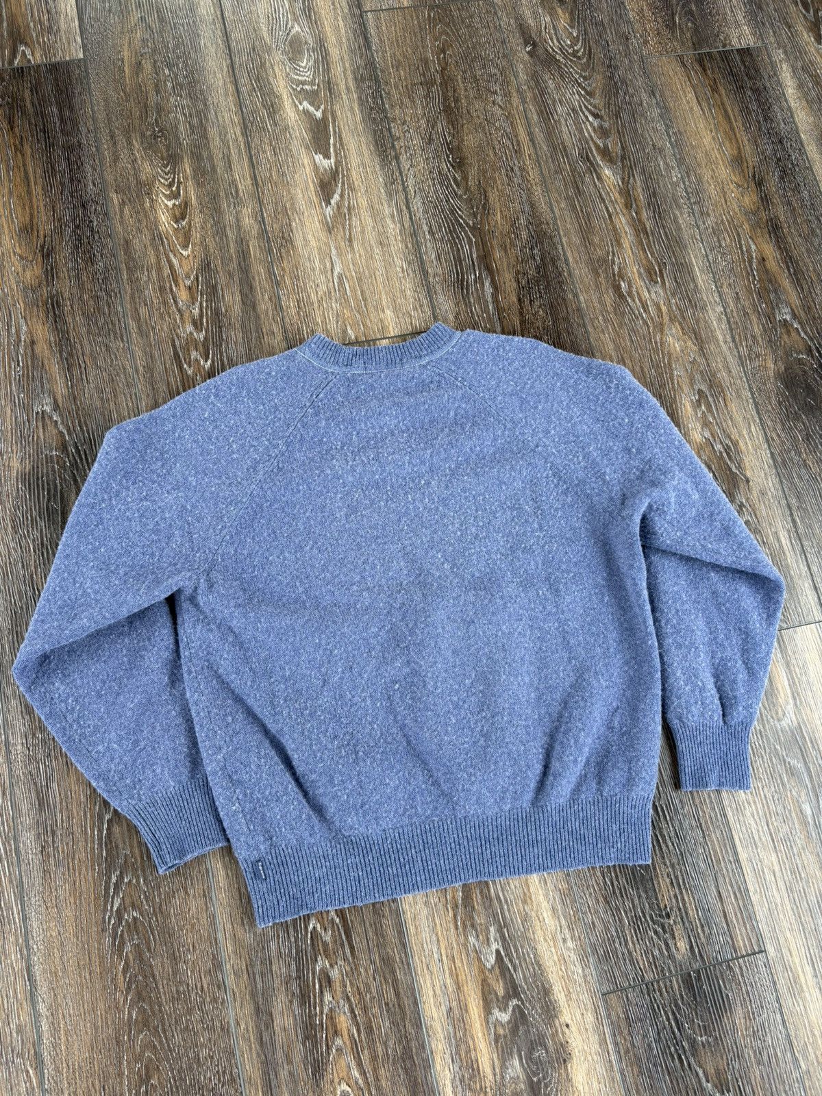 Supreme Supreme Stone Washed Crewneck FW20 Blue Size US M / EU 48-50 / 2 - 2 Thumbnail