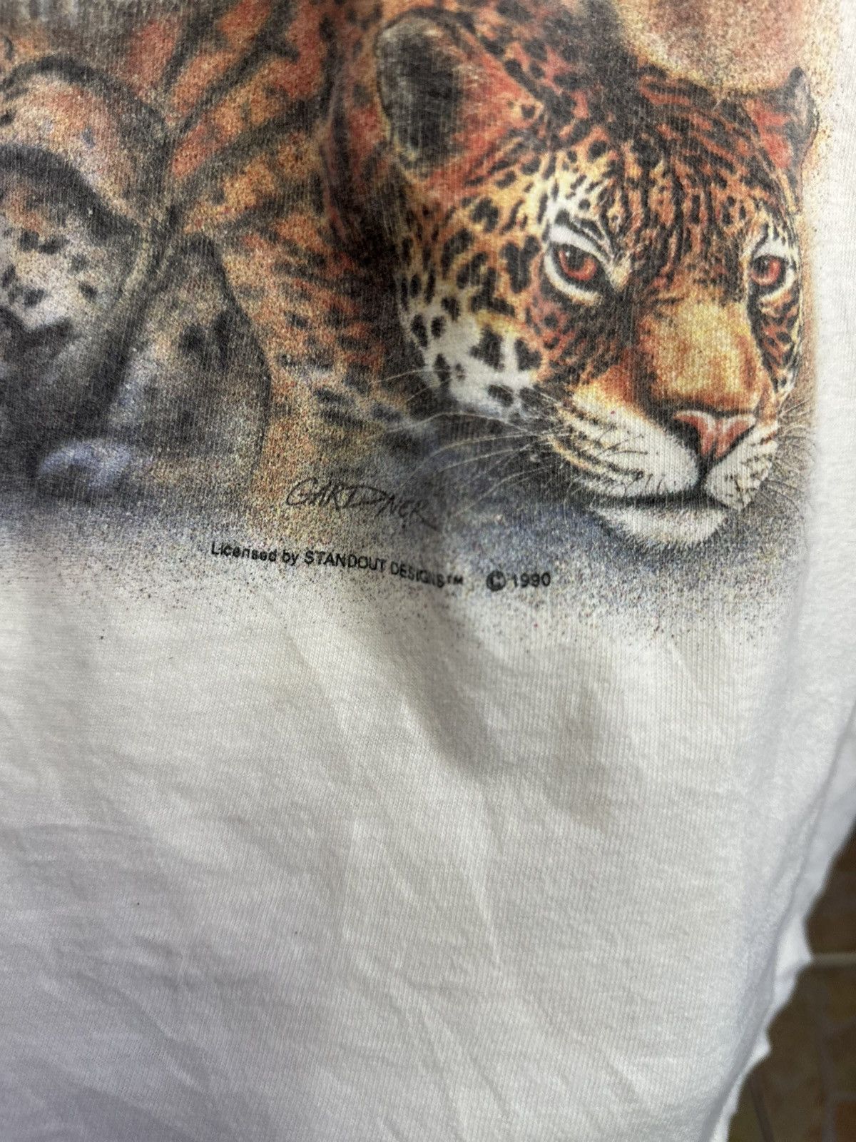 Vintage Vintage Big Cats tshirt Size US L / EU 52-54 / 3 - 4 Thumbnail