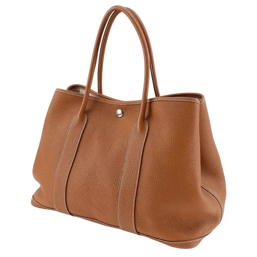 Hermes HERMES Garden party 36 PM Tote Bag Brown Negonda Women Size ONE SIZE - 2 Thumbnail