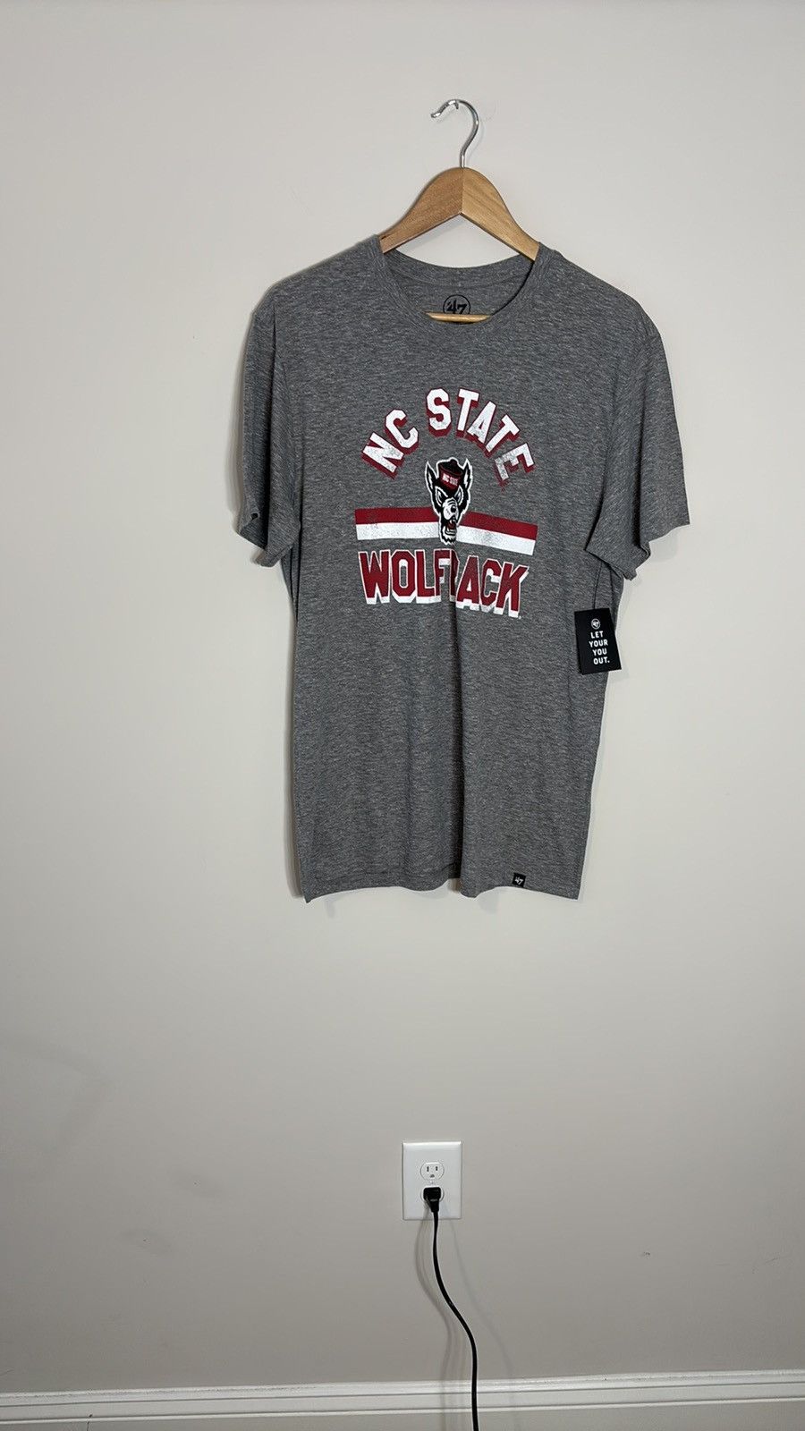 47 Brand 47 North Carolina State Shirt Size US L / EU 52-54 / 3 - 1 Thumbnail