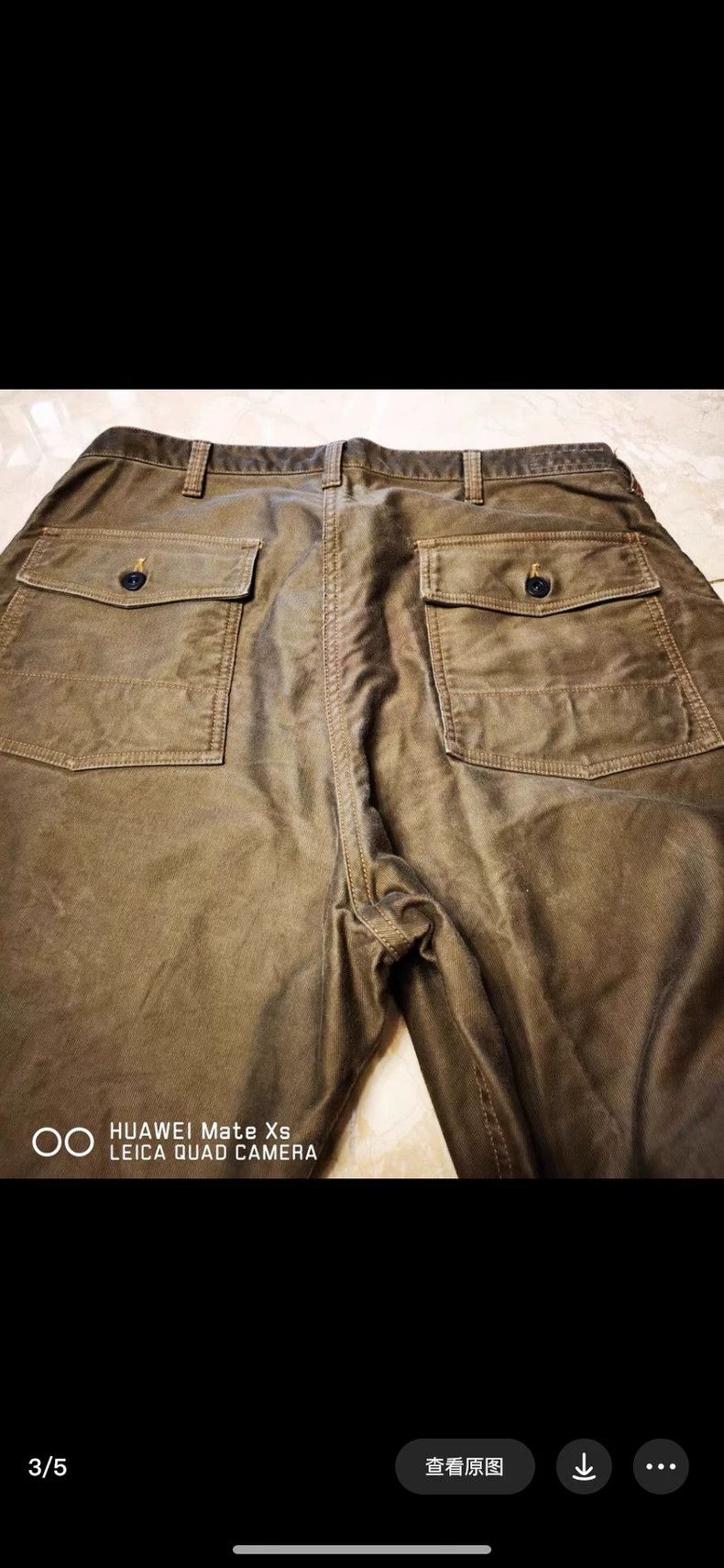 Freewheelers Freewheelers Paraffin jungle cloth military deck pants Size US 36 / EU 52 - 3 Thumbnail