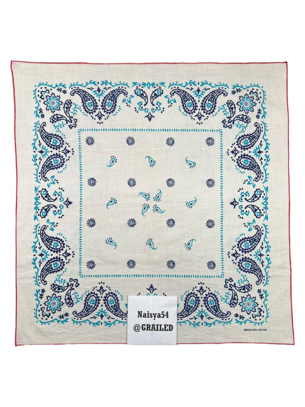 Uniqlo Uniqlo Paislee Handkerchief Neckerchief Bandana Pocketsquare Size ONE SIZE - 6 Thumbnail