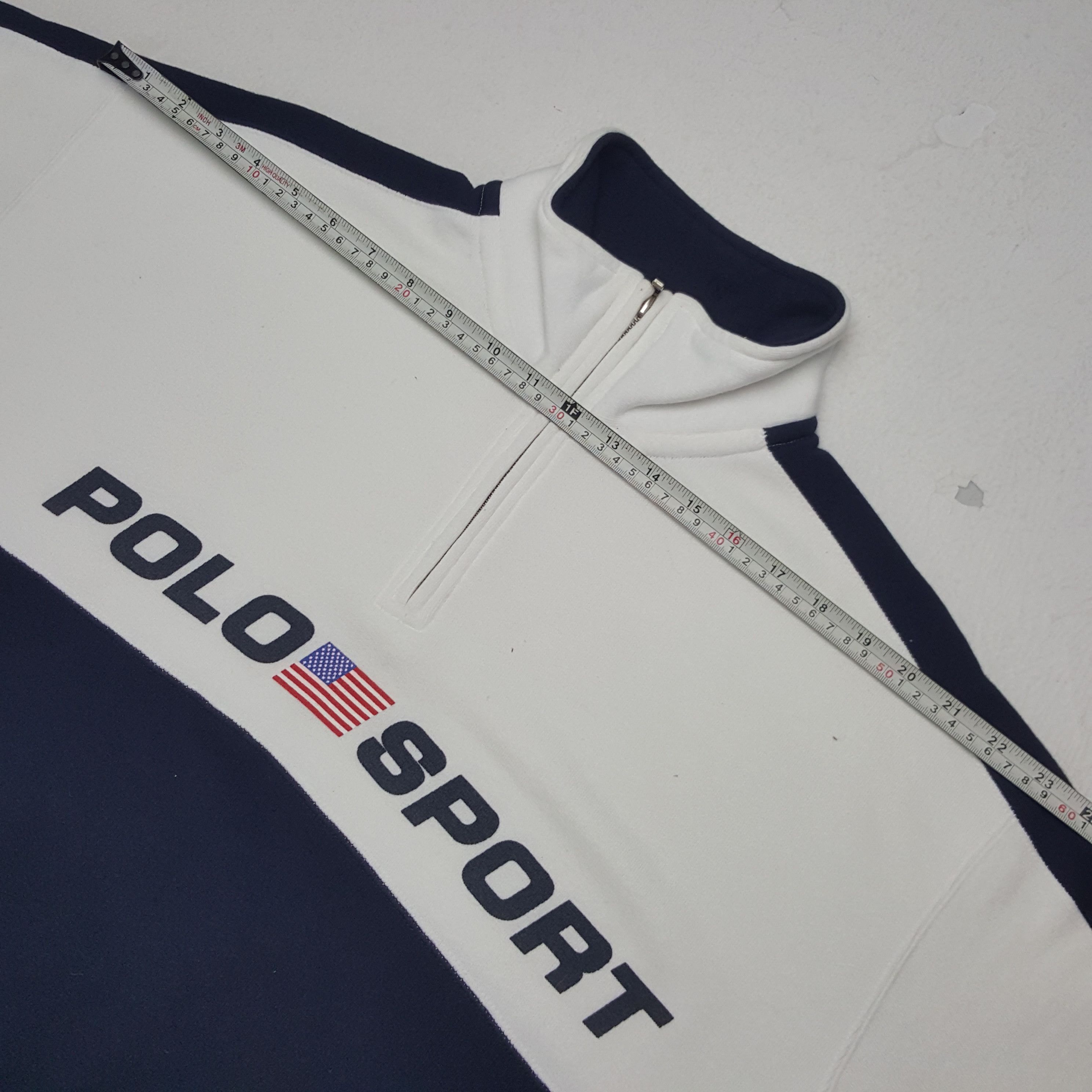 Polo Ralph Lauren × Vintage Vintage Polo Sports Sweatshirt Size US XL / EU 56 / 4 - 5 Thumbnail