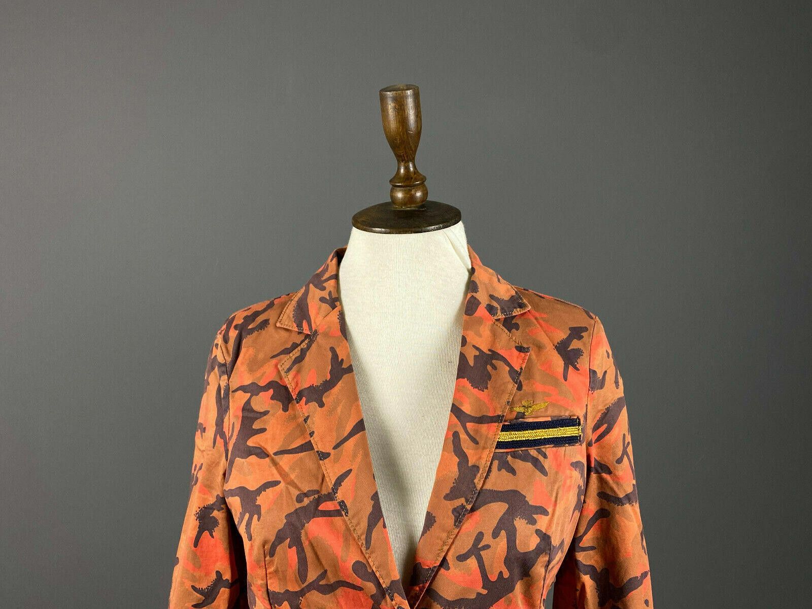 Aeronautica Militare Aeronautica Militare Orange Style Blazer Jacket Size 44 Size M / US 6-8 / IT 42-44 - 2 Thumbnail