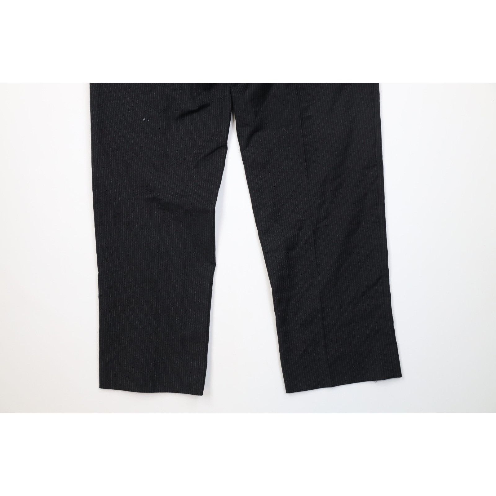 Calvin Klein Vintage Calvin Klein 2 Piece Wool Suit Wedding Black Size 44R - 21 Thumbnail