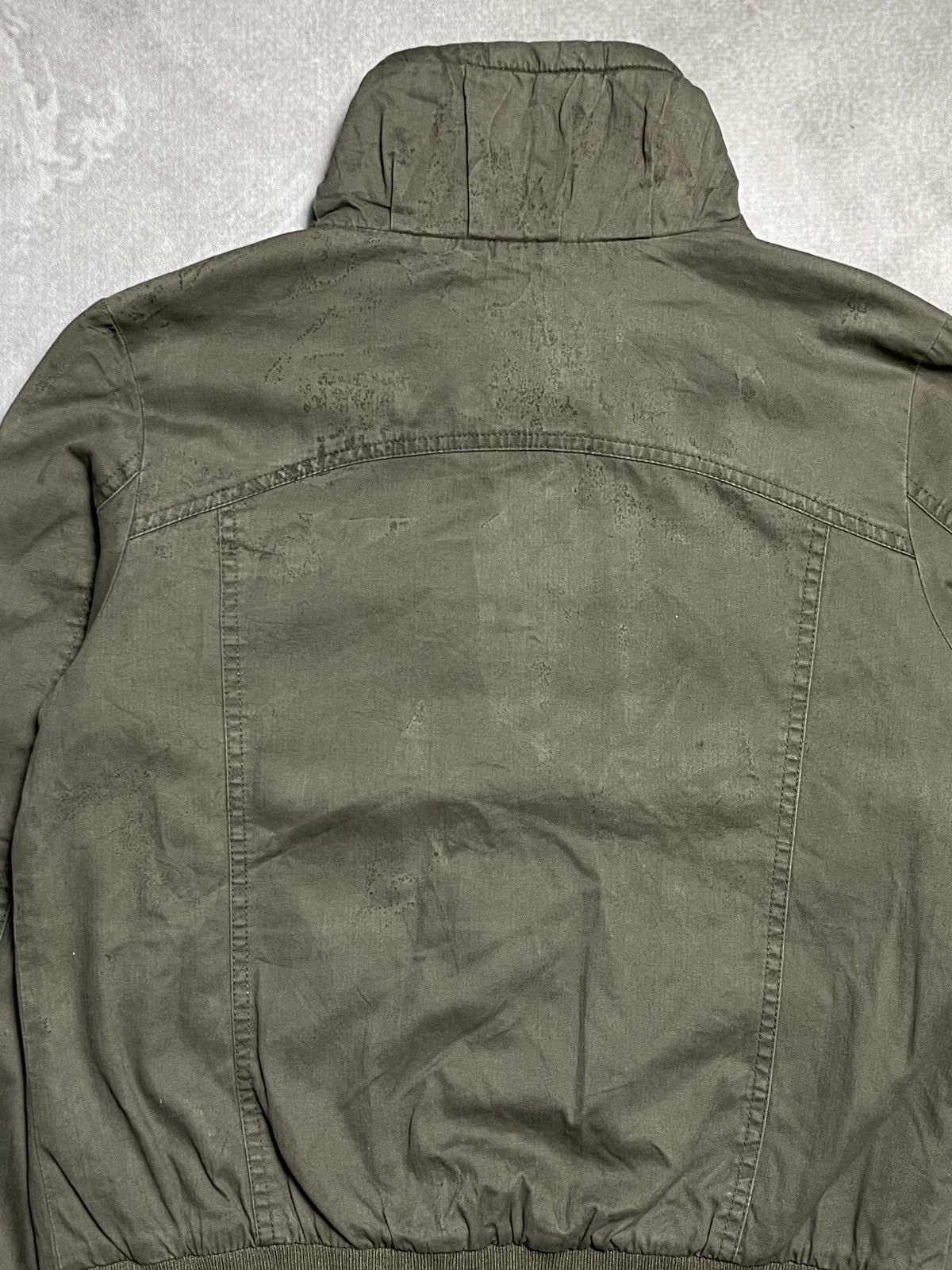 14th Addiction 2000’s Sly Bomber - Cyber Military Cargo Jacket Size US M / EU 48-50 / 2 - 11 Thumbnail