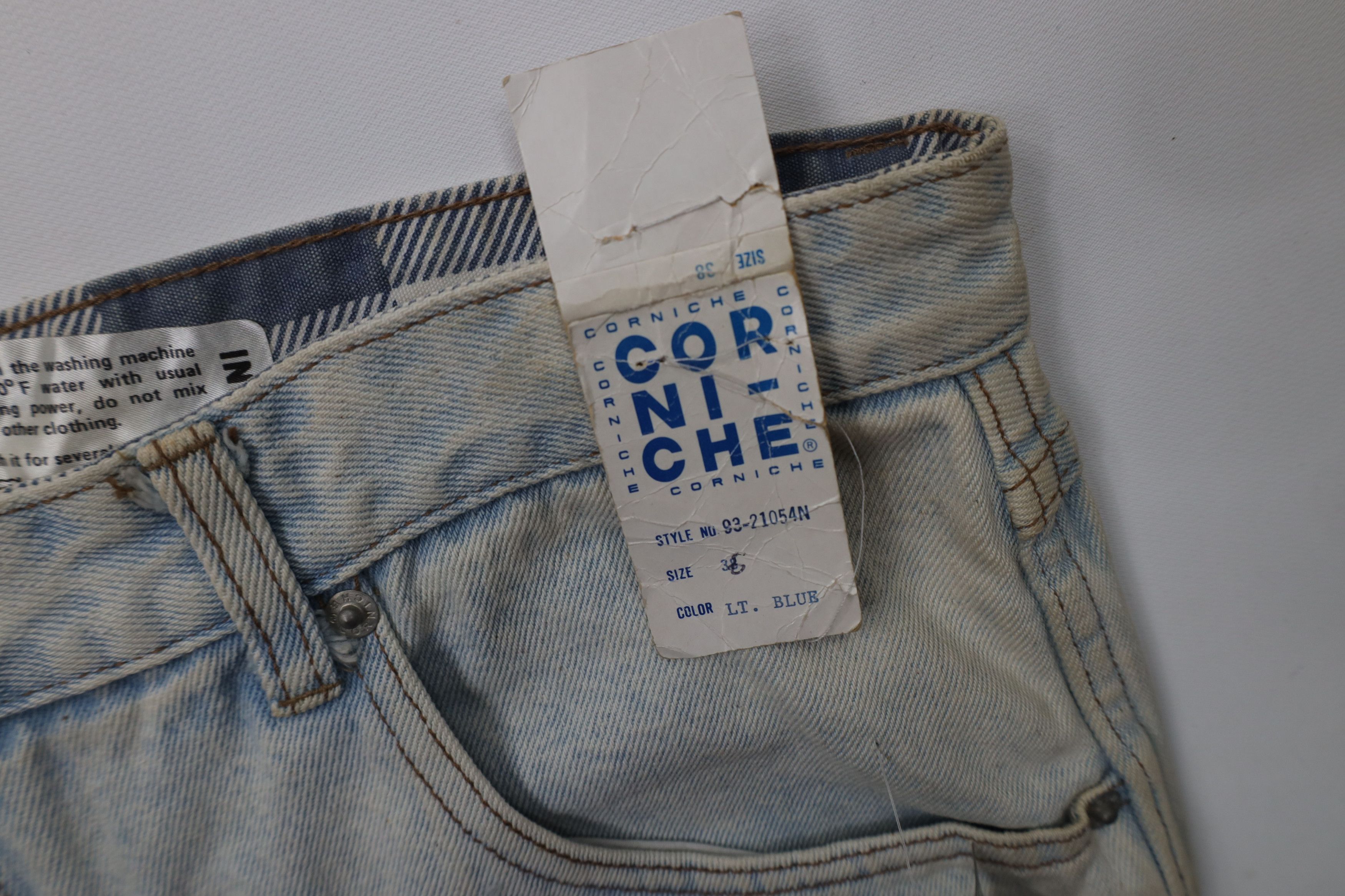 Vintage Deadstock Vintage 90s Streetwear Baggy Fit Jeans Acid Wash Size US 36 / EU 52 - 12 Thumbnail