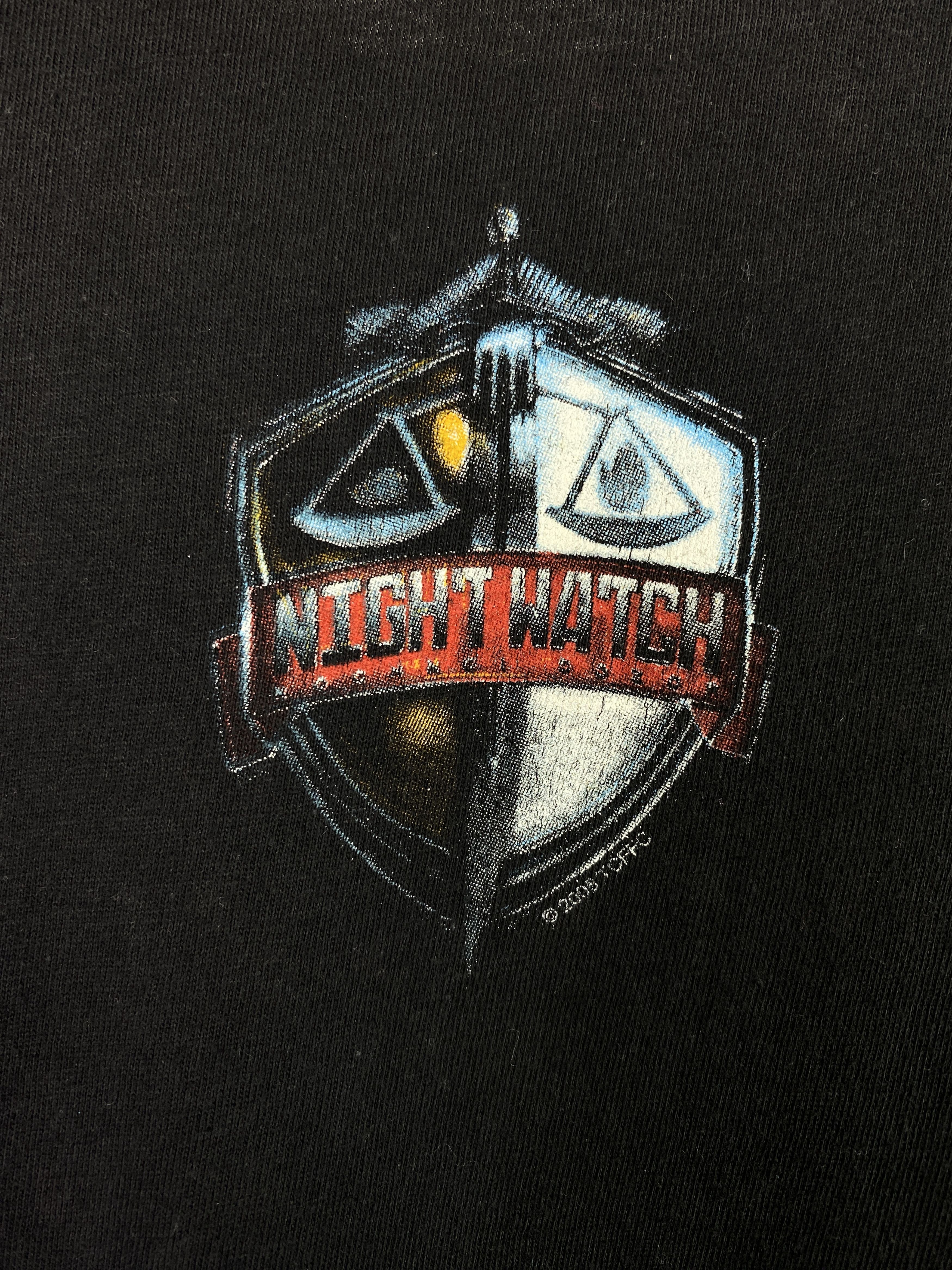 Vintage black tshirt night watch movie horror 2005 y2k 90s grunge Size US L / EU 52-54 / 3 - 4 Thumbnail