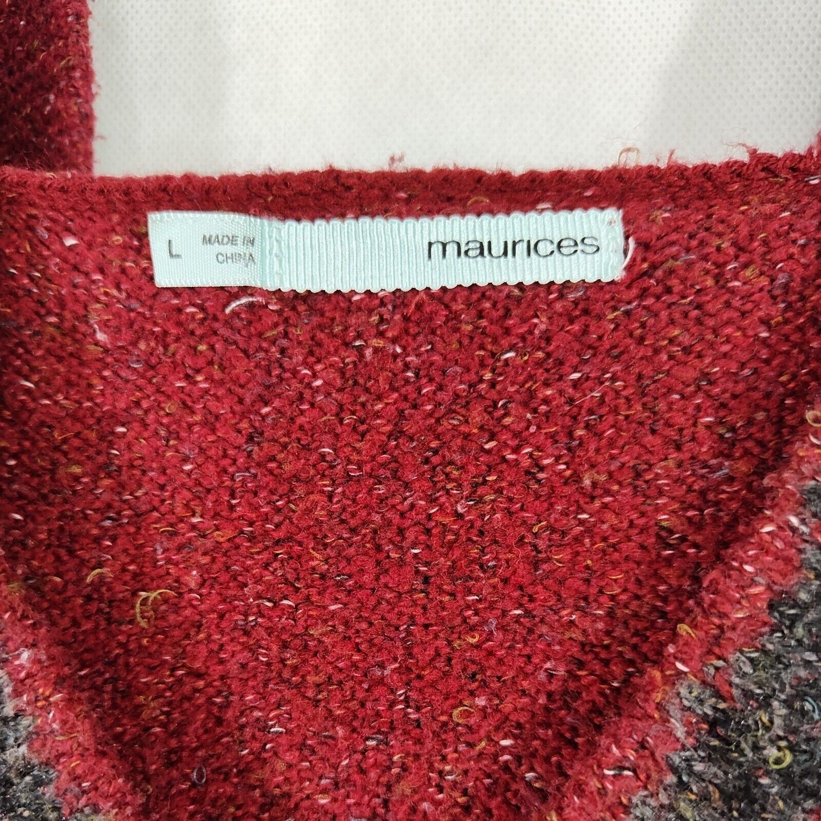 Other Maurices Pullover Hooded Sweater Women Size L Red Streetwear Size L / US 10 / IT 46 - 5 Thumbnail
