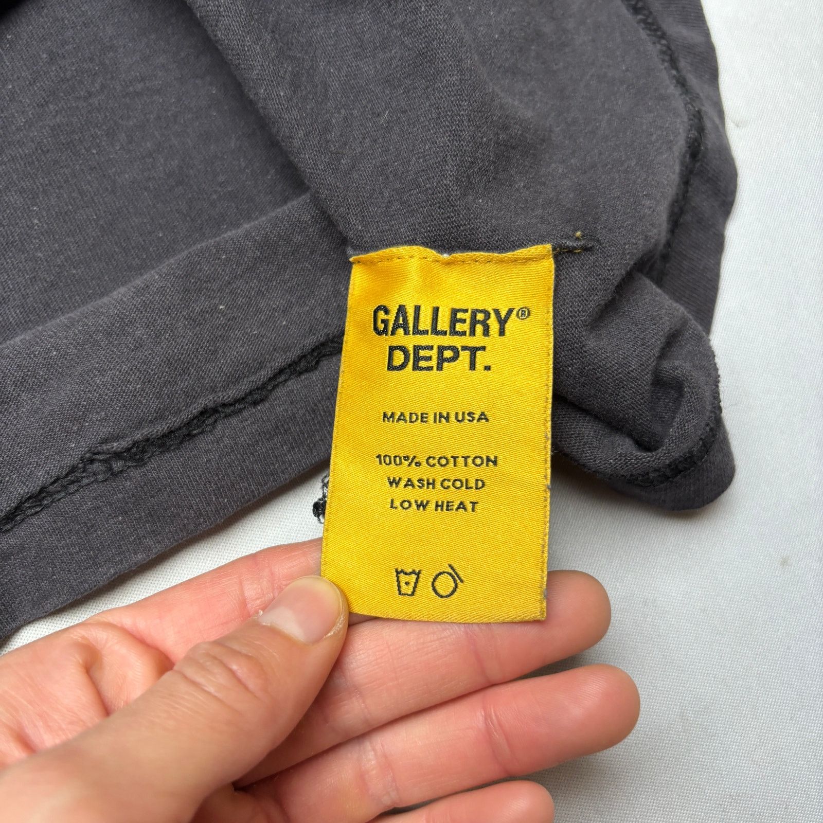 Gallery Dept. Gallery Dept. Micro Small Logo Short Sleeve T Shirt Men's XL Size US XL / EU 56 / 4 - 8 Thumbnail