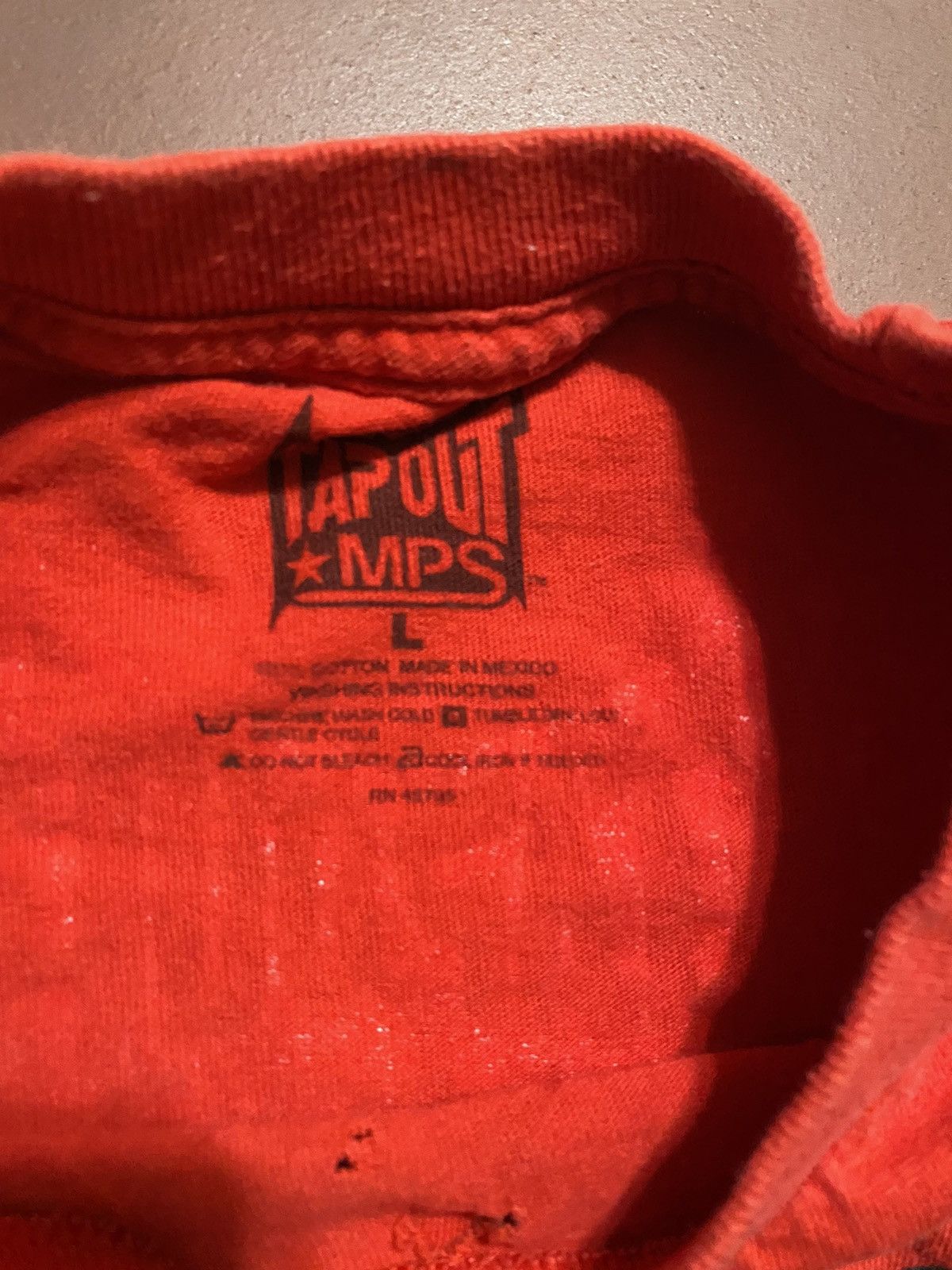 Tapout × Vintage Vintage Y2K TAPOUT MPS Destressed Shirt Size US L / EU 52-54 / 3 - 4 Thumbnail