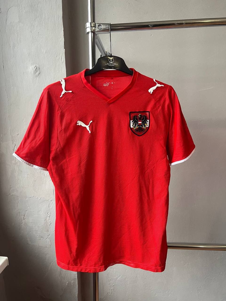 Puma AUSTRIA NATIONAL TEAM HOME SOCCER FOOTBALL SHIRT JERSEY SZ M Size US M / EU 48-50 / 2 - 2 Thumbnail