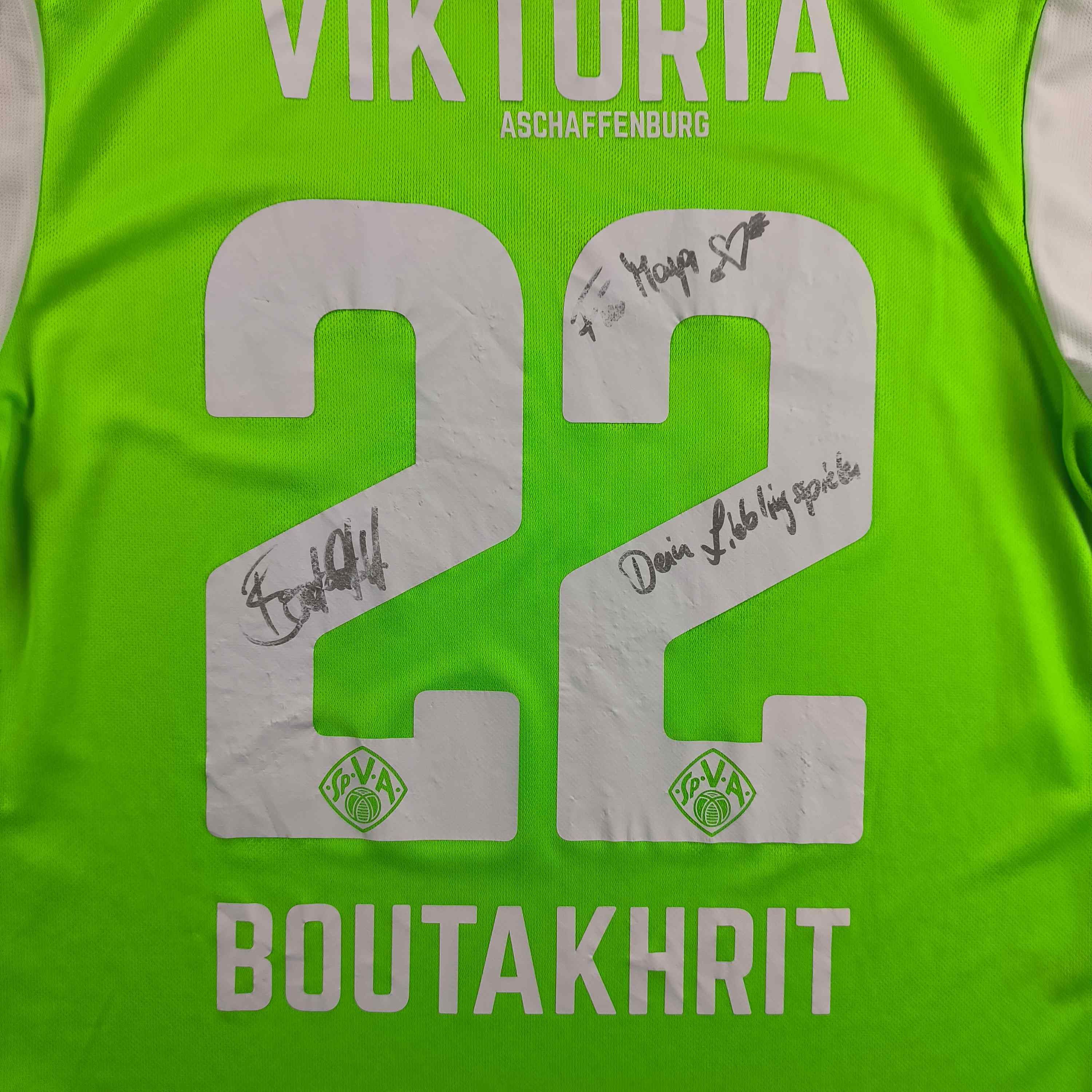 Adidas SIGNED SC Veendam 2019 Adidas Boutakhrit football jersey L Size US L / EU 52-54 / 3 - 8 Thumbnail