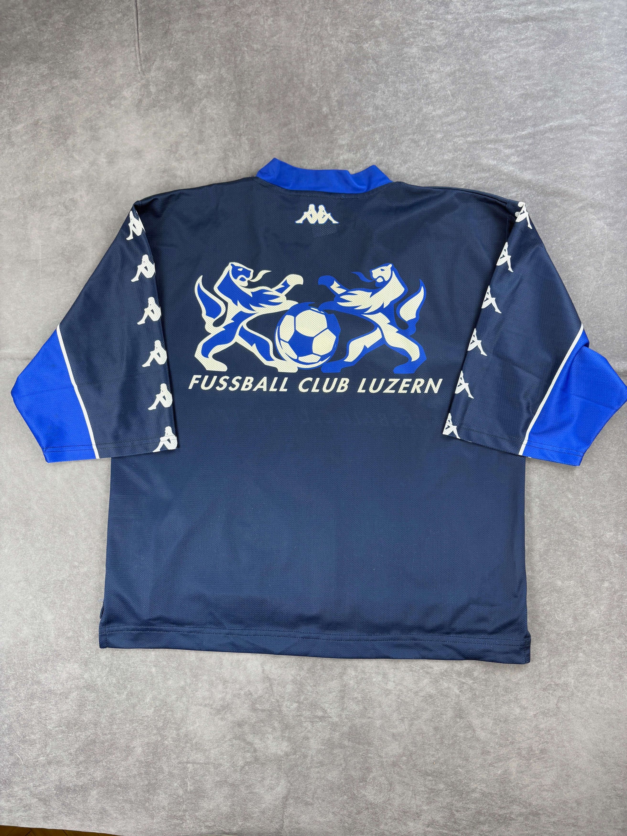 Kappa Vintage FC Luzern 2000-02 Kappa training jersey size XL Size US XL / EU 56 / 4 - 2 Thumbnail