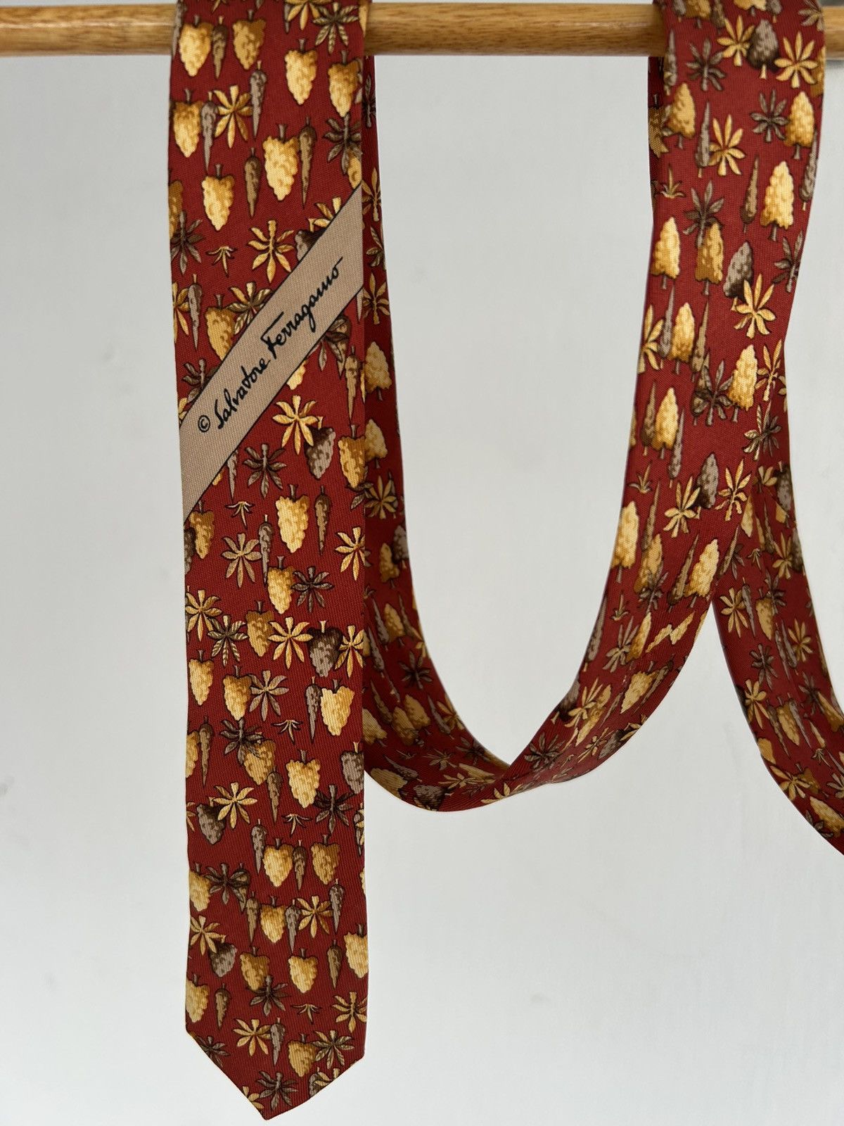 Salvatore Ferragamo Salvatore Ferragamo Vintage Tie Size ONE SIZE - 6 Thumbnail