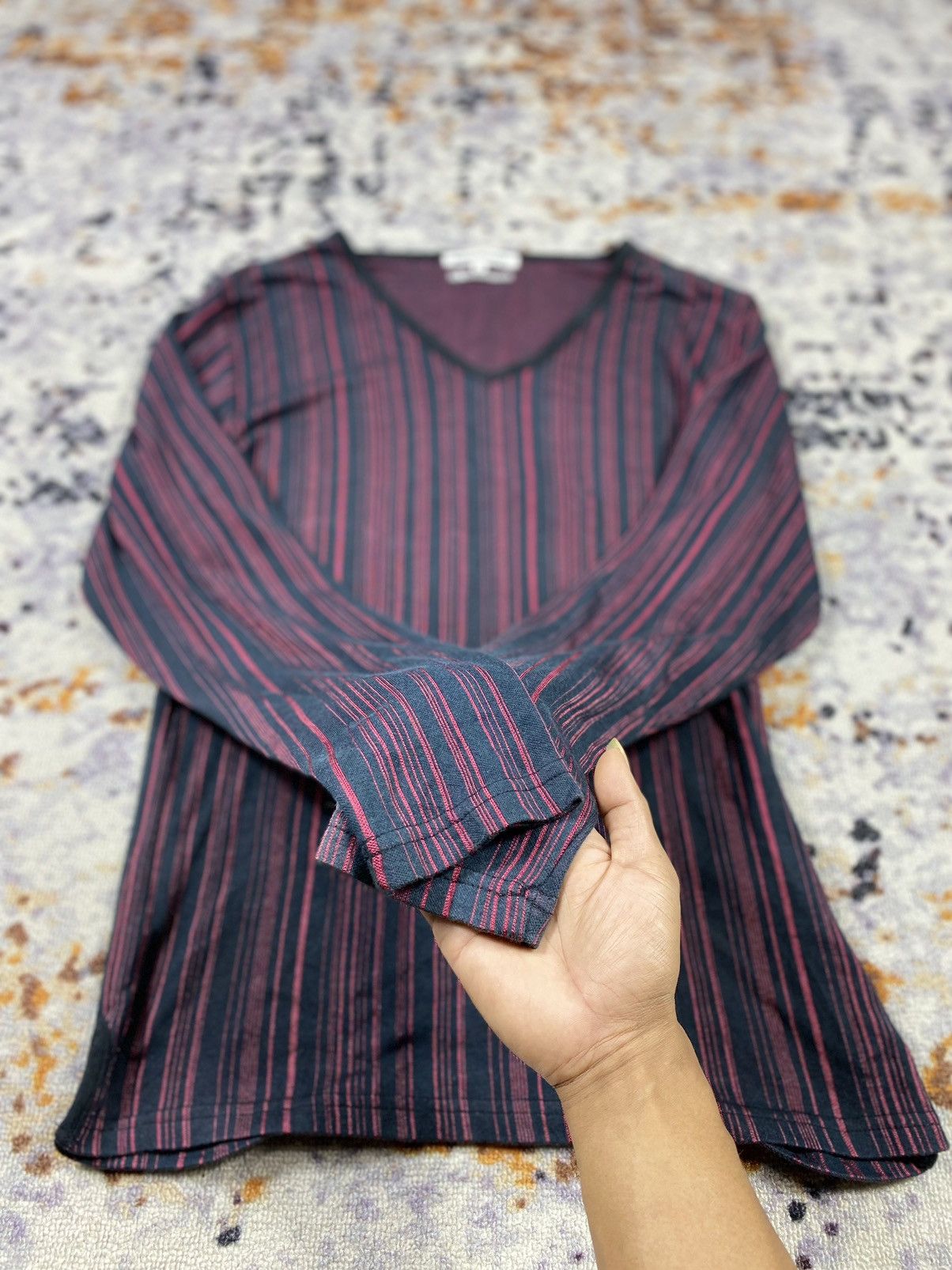 semanticdesign Semantic design slim fit stripe Long Sleeve Size US M / EU 48-50 / 2 - 2 Thumbnail