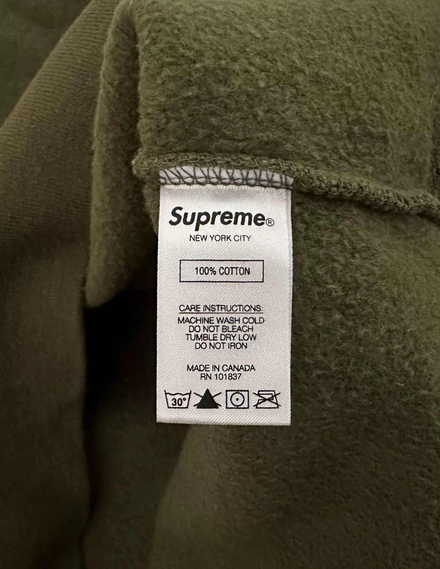 Supreme Supreme Blocked Large Logo Fleece Hoodie Size US M / EU 48-50 / 2 - 3 Thumbnail