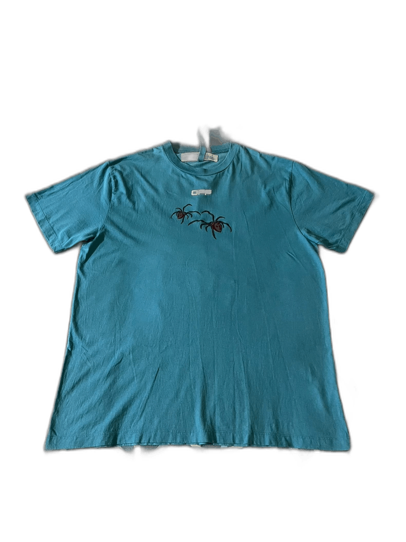 Off-White Offwhite Rare Spider Warning Short Sleeve T-Shirt Size US S / EU 44-46 / 1 - 1 Thumbnail