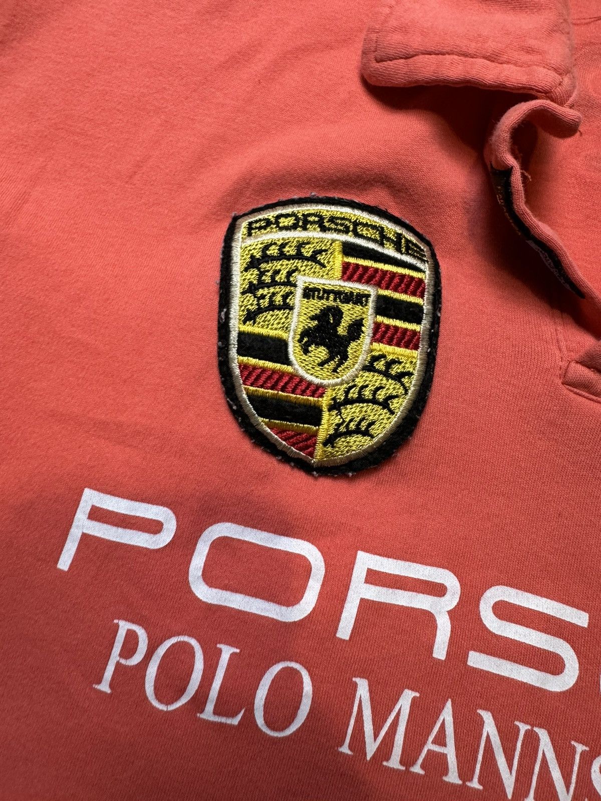 La Martina × Vintage Vintage Y2K La Martina Porsche Polo Embroidered Logo Size US L / EU 52-54 / 3 - 4 Thumbnail
