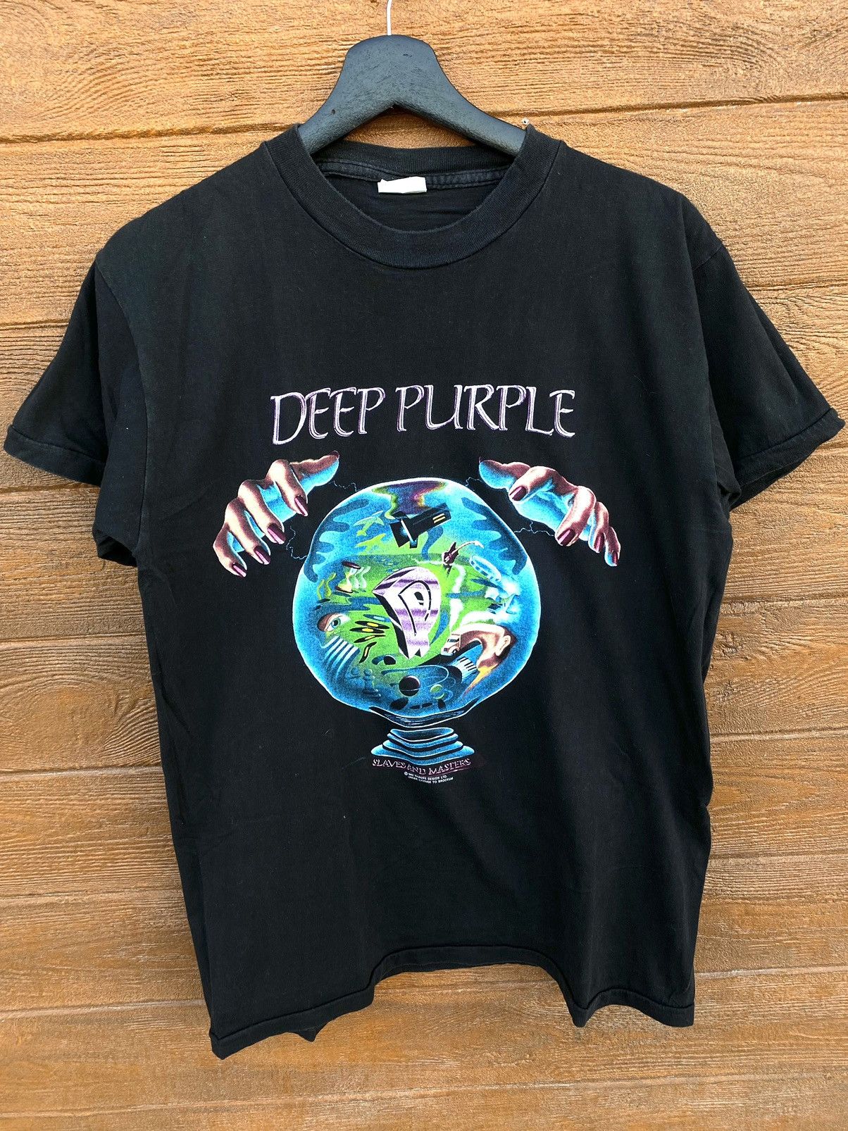 Vintage Deep Purple 1990 Europe Tour Single Stitch Tee