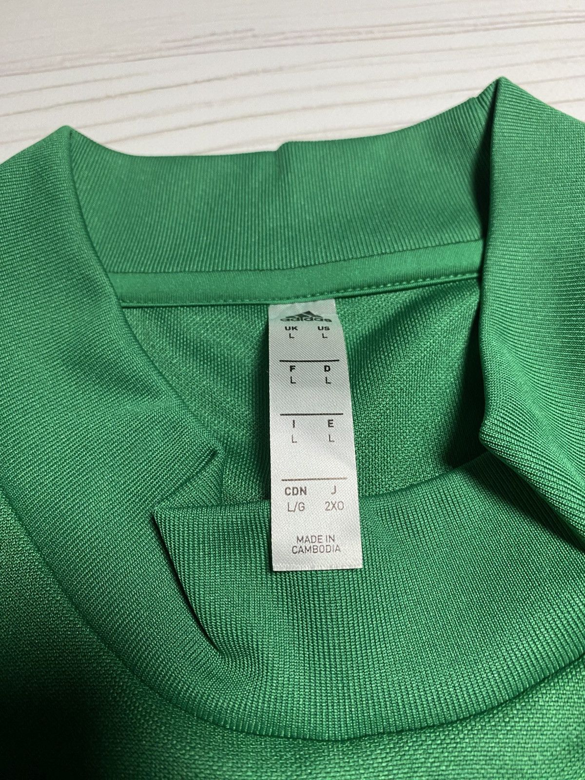 Adidas Adidas SK Rapid Wien 2020 training longsleeve jersey soccer Size US L / EU 52-54 / 3 - 3 Thumbnail