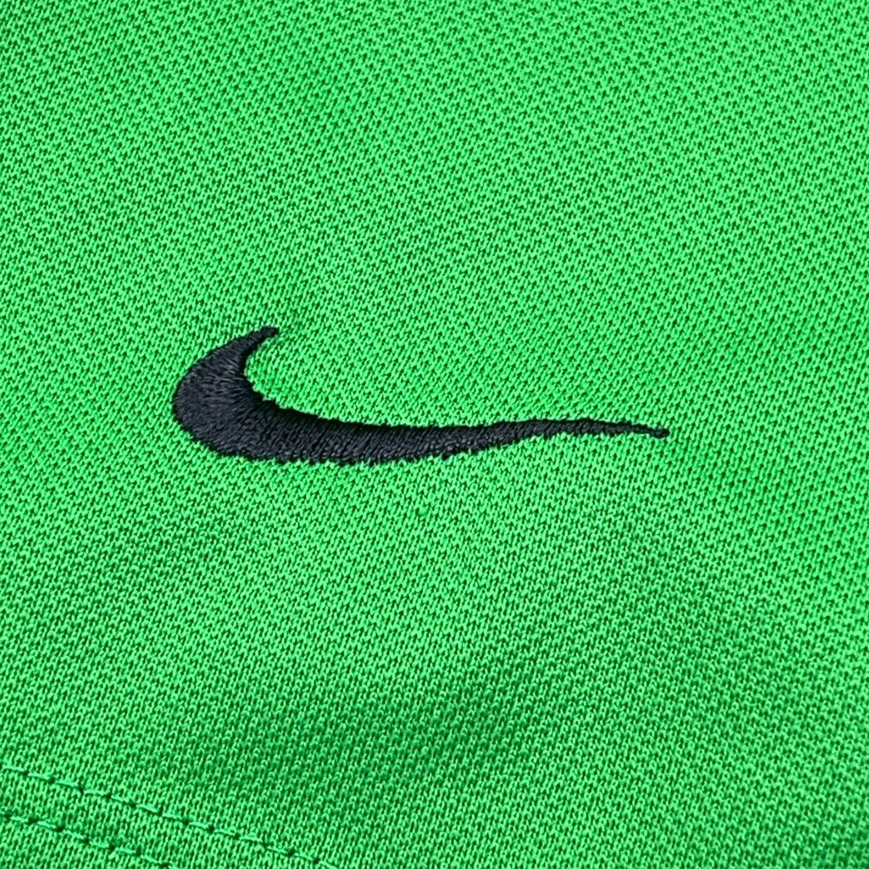 Nike Nike Polo Shirt Men Medium Green Black Dri Fit Performance Golf Geometric Adult Size US M / EU 48-50 / 2 - 6 Thumbnail