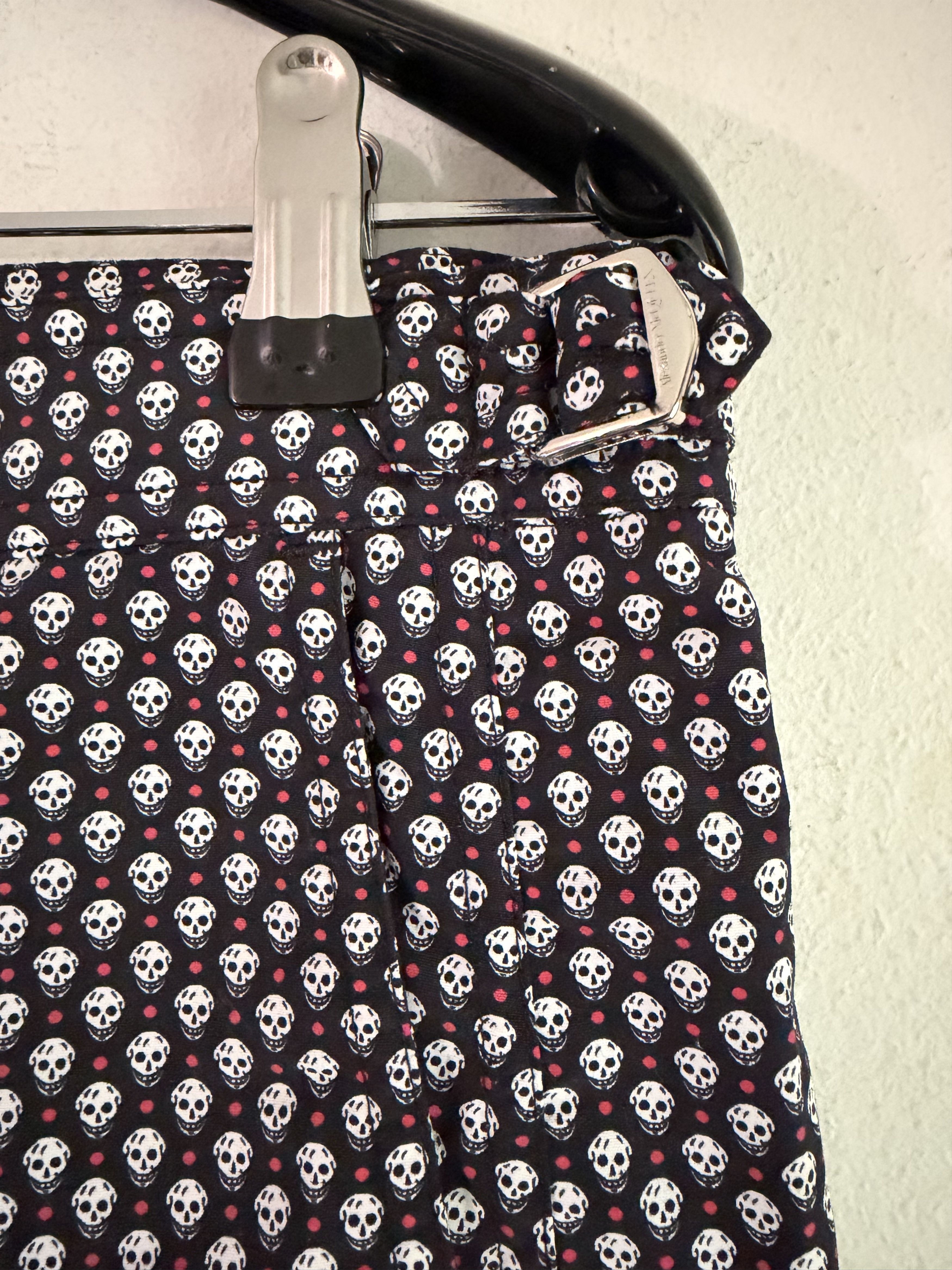 Alexander McQueen All Over Skull Swim Trunks Size US 32 / EU 48 - 1 Thumbnail