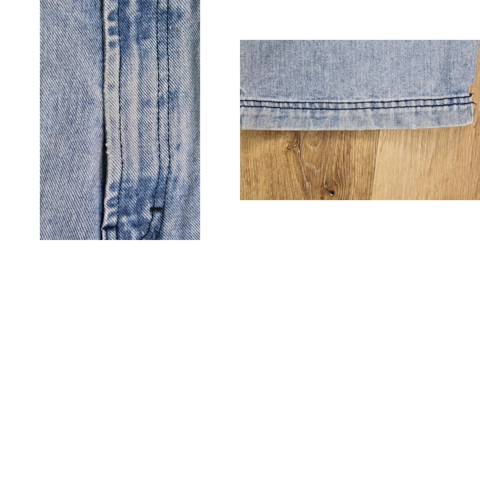 JNCO JNCO Women's 1990s VTG Wide Leg Jeans Sz 11 31x32 Light Wash Blue 90s CasualMens Womens? Size 24" / US 00 / IT 34 - 9 Thumbnail