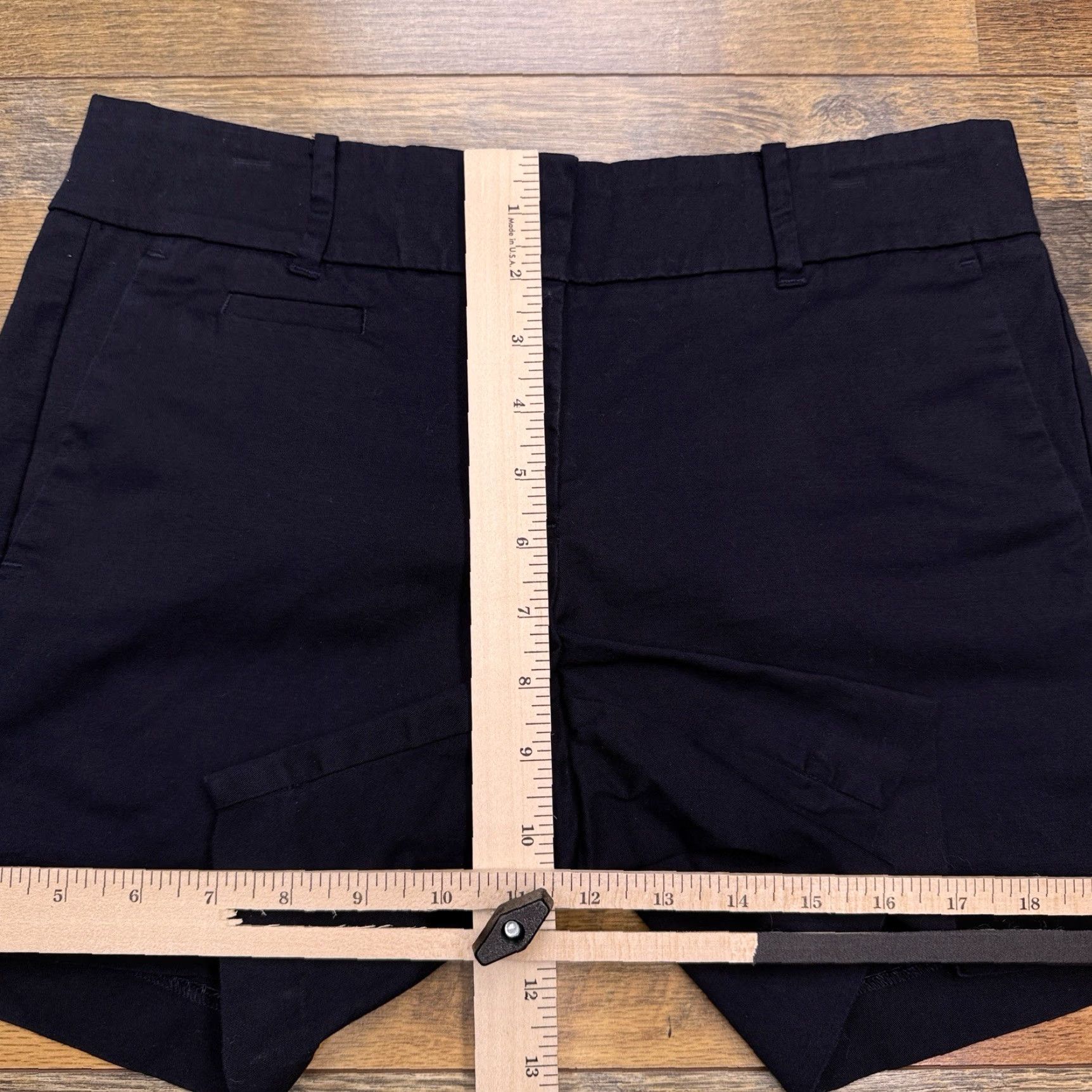Ann Taylor Ann Taylor Shorts Womens 2 Petite Navy Blue Stretch Size 26" / US 2 / IT 38 - 7 Thumbnail