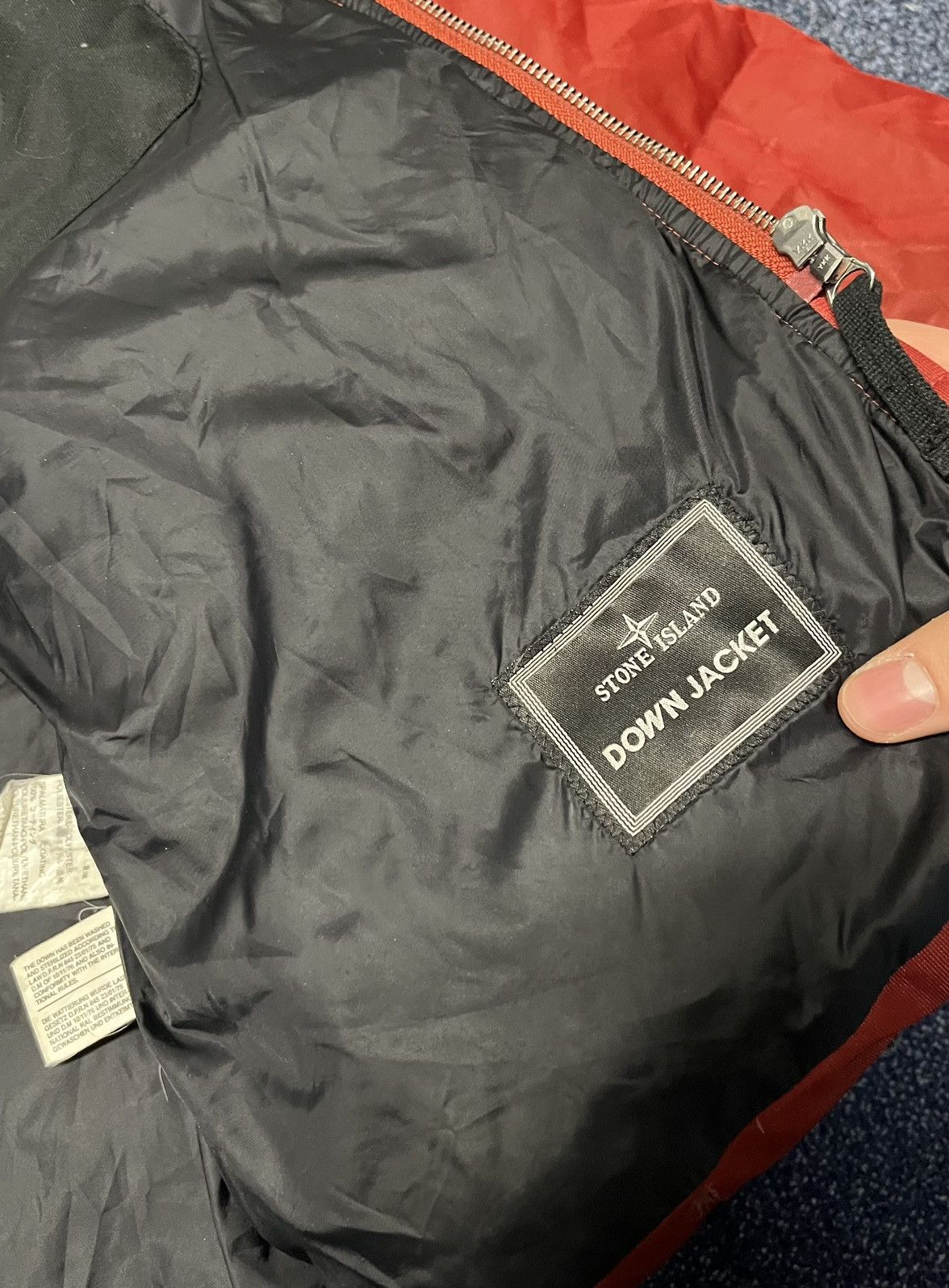 Stone Island × Vintage Stone Island Weatherproof Down Parka Jacket Size US L / EU 52-54 / 3 - 5 Thumbnail