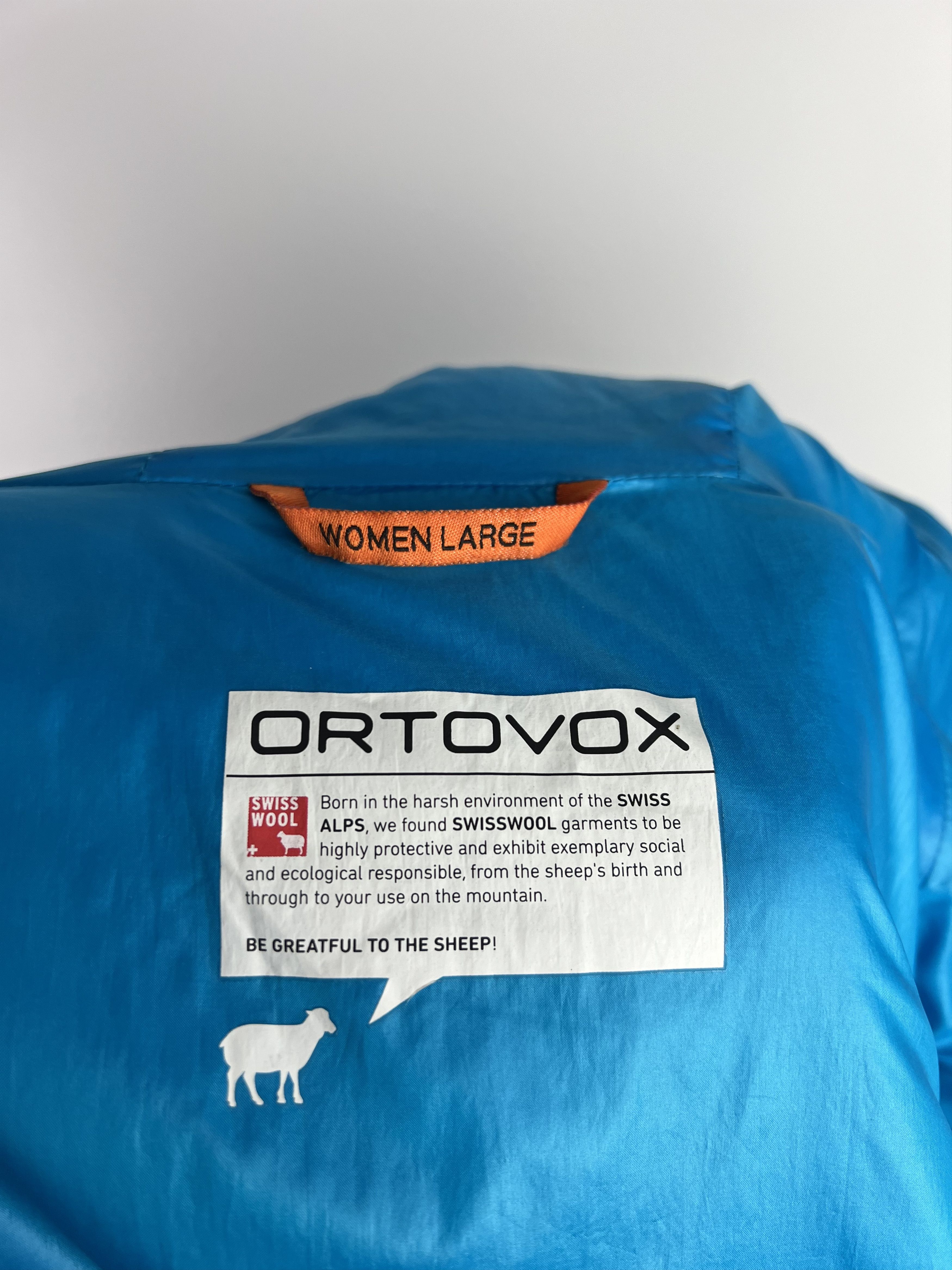 ORTOVOX Ortovox Merino Inside SwissWool Hooded Quilted Jacket Size L / US 10 / IT 46 - 12 Thumbnail