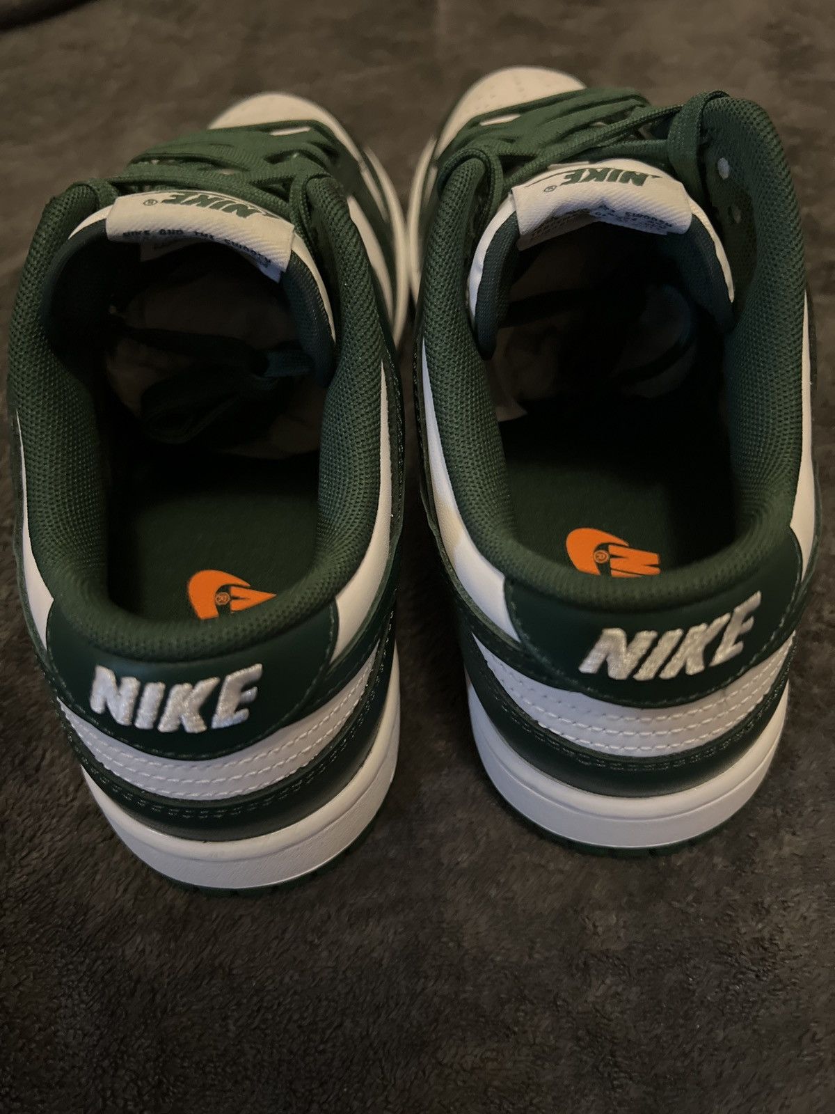 Nike MICHIGAN STATE GREEN DUNK Size US 9 / EU 42 - 4 Thumbnail