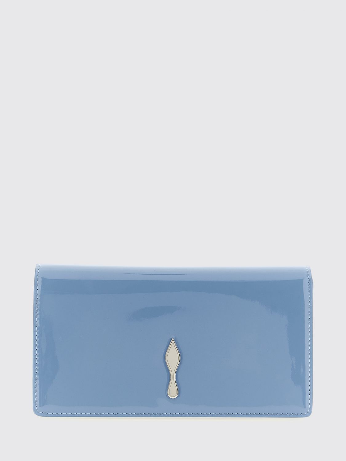 Christian Louboutin Christian Louboutin Mini Bag Woman Gnawed Blue Size ONE SIZE - 1 Preview