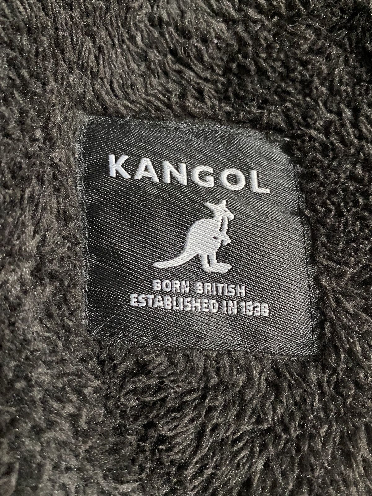 Other KANGOL Fleece Black Hoodie Size US L / EU 52-54 / 3 - 16 Thumbnail