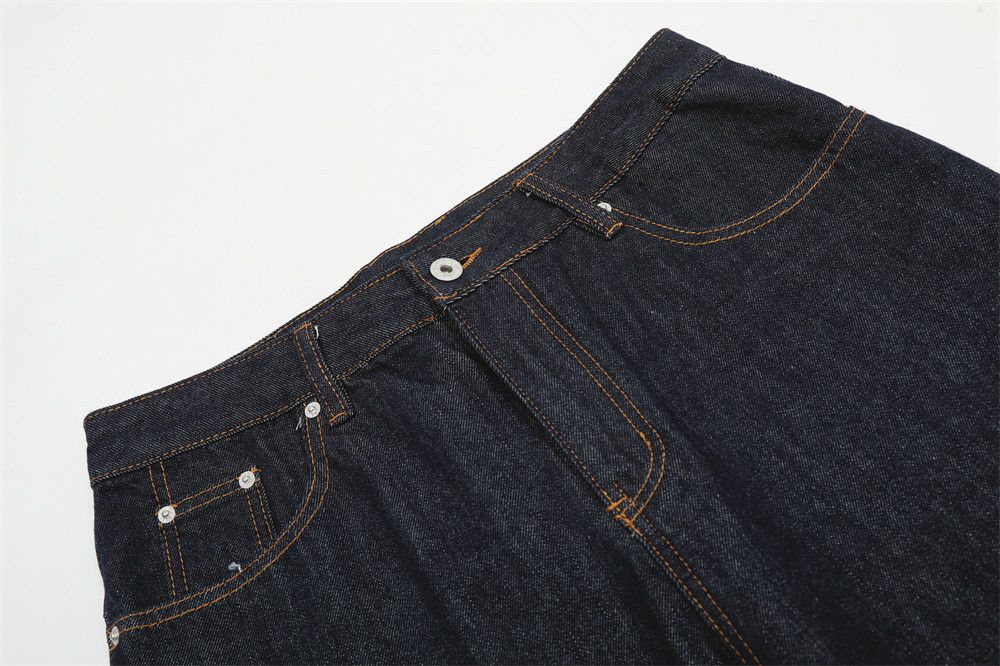 Japanese Brand × Vintage Men's loose wide-leg versatile trendy scimitar jeans y2k Size US 32 / EU 48 - 4 Thumbnail