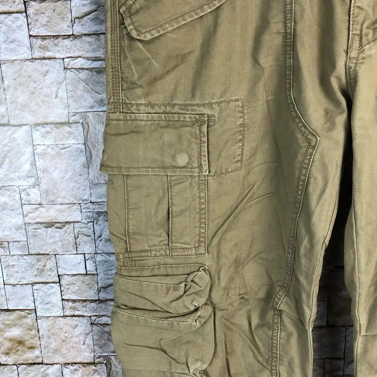 Ralph Lauren DL Ralph Lauren double knee 3d pocket Cargo Pants #A140 Size US 35 - 10 Thumbnail