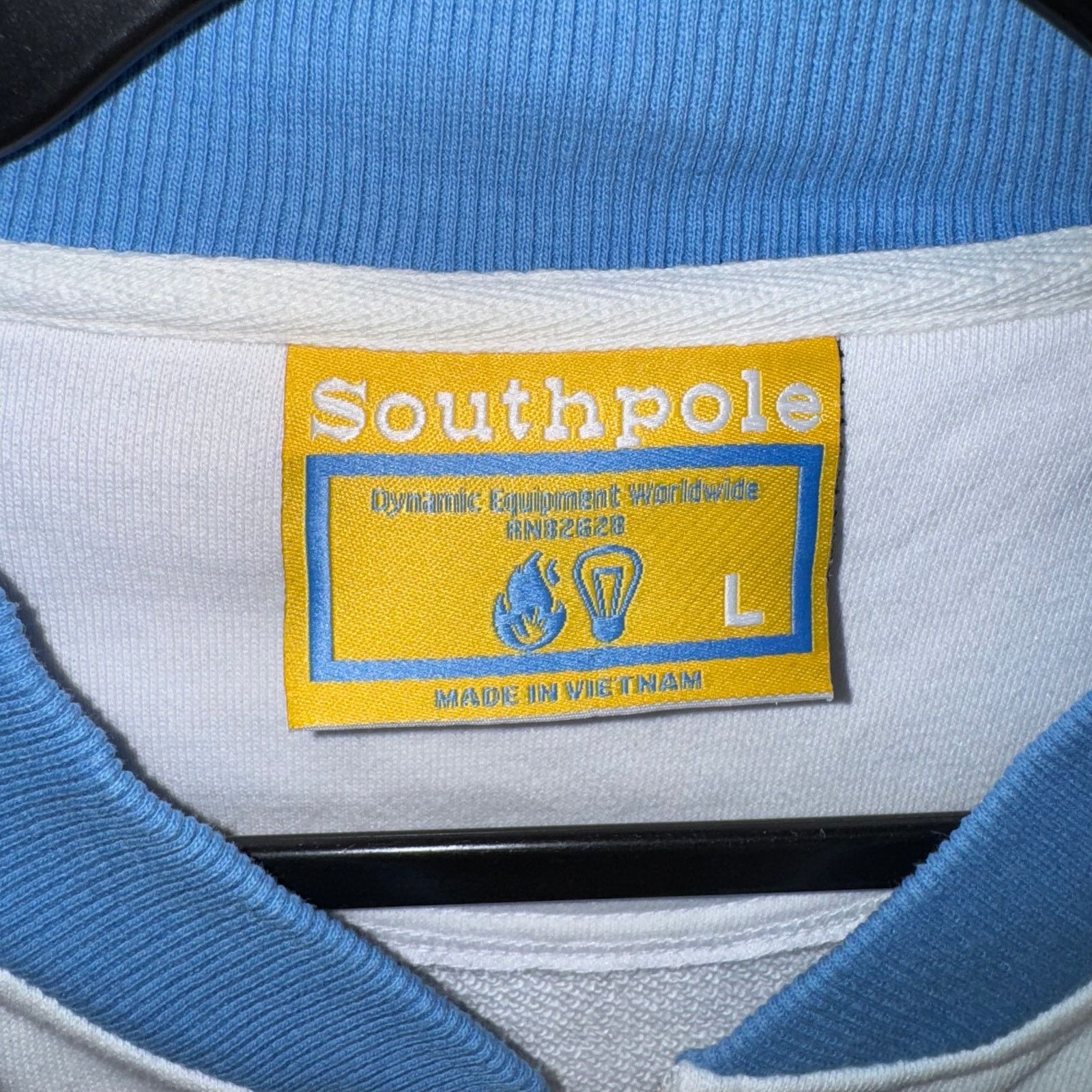 Southpole Vintage Y2K south pole embroidered 2000s zip up sweatshirt Size US L / EU 52-54 / 3 - 3 Thumbnail