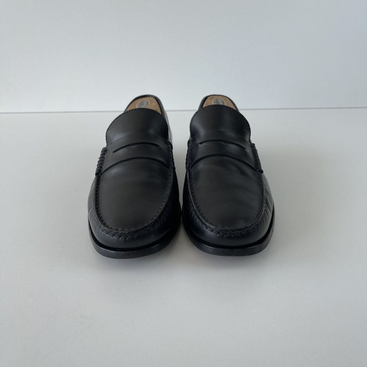 Tod's Tod’s Vintage Leather Penny Loafers Black Made in Italy Size US 9 / EU 42 - 4 Thumbnail