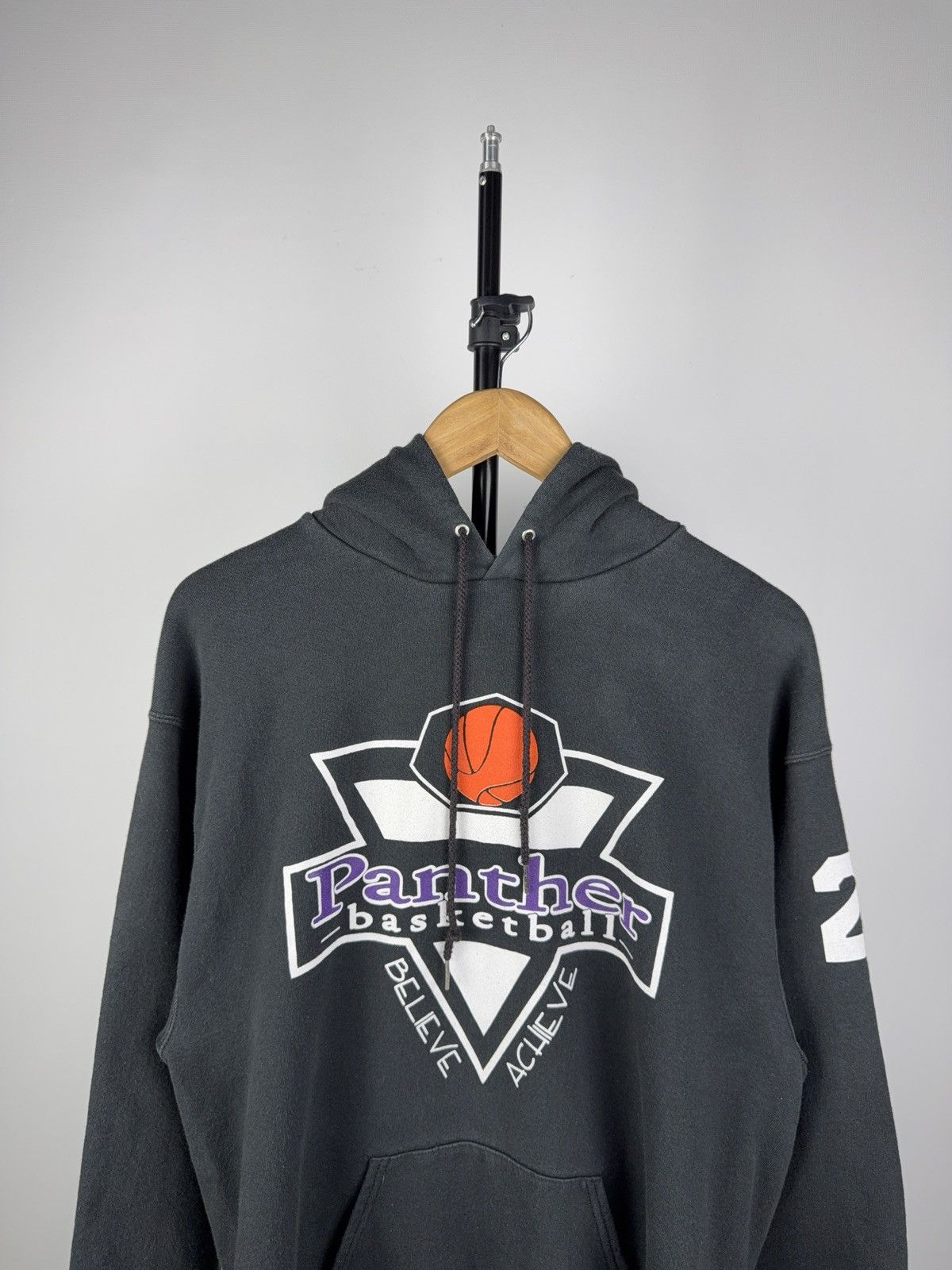 Lee × NBA × Vintage Vintage 90s Panther basketball NBA LEE Hoodie Sweatshirt L Size US L / EU 52-54 / 3 - 2 Thumbnail