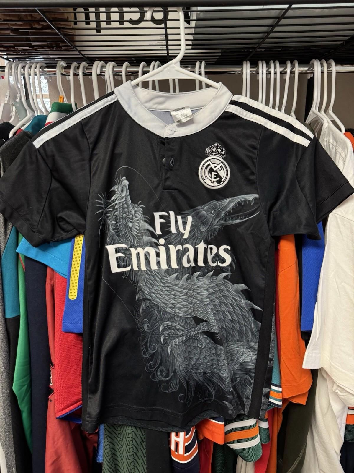 Adidas Real Madrid FC Yamamoto Jersey Shirt Season 2014/15 Size YS Size ONE SIZE - 1 Thumbnail