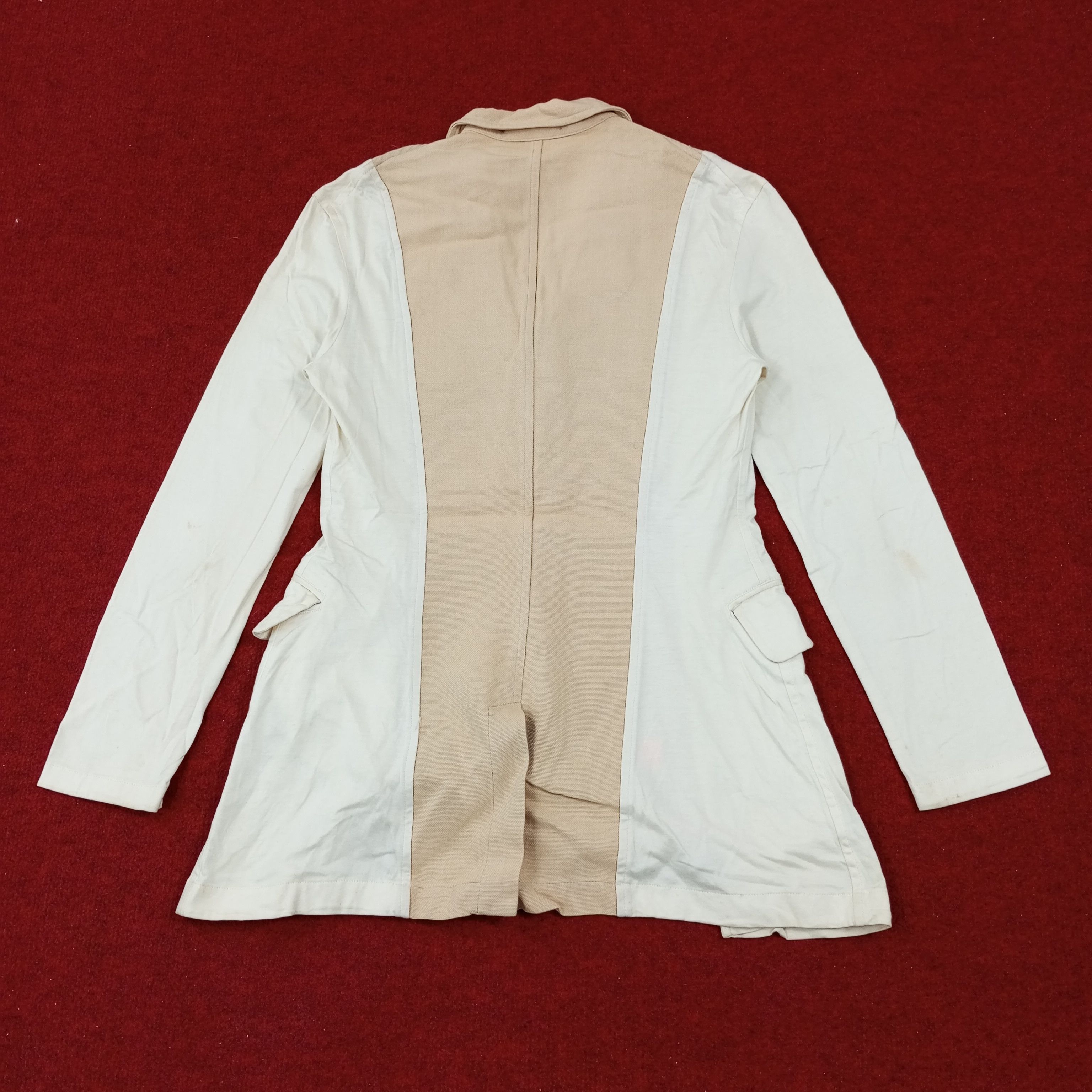 Yohji Yamamoto Yohji Yamamoto Japanese Fashion Designer Nice Design Blazer Size 36R - 3 Thumbnail