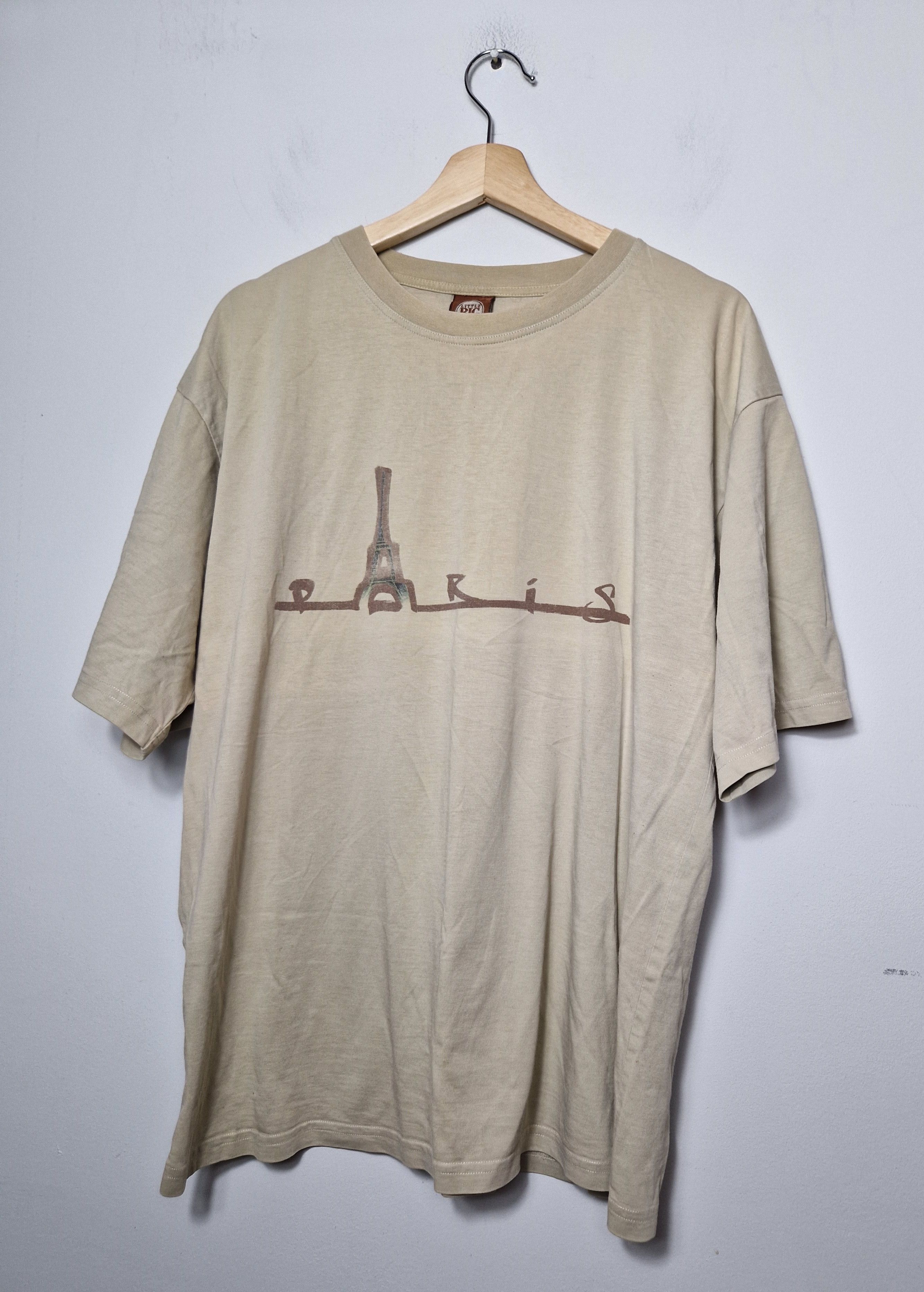 Vintage vintage Paris tee y2k 2000s streetwear Size US XL / EU 56 / 4 - 1 Thumbnail