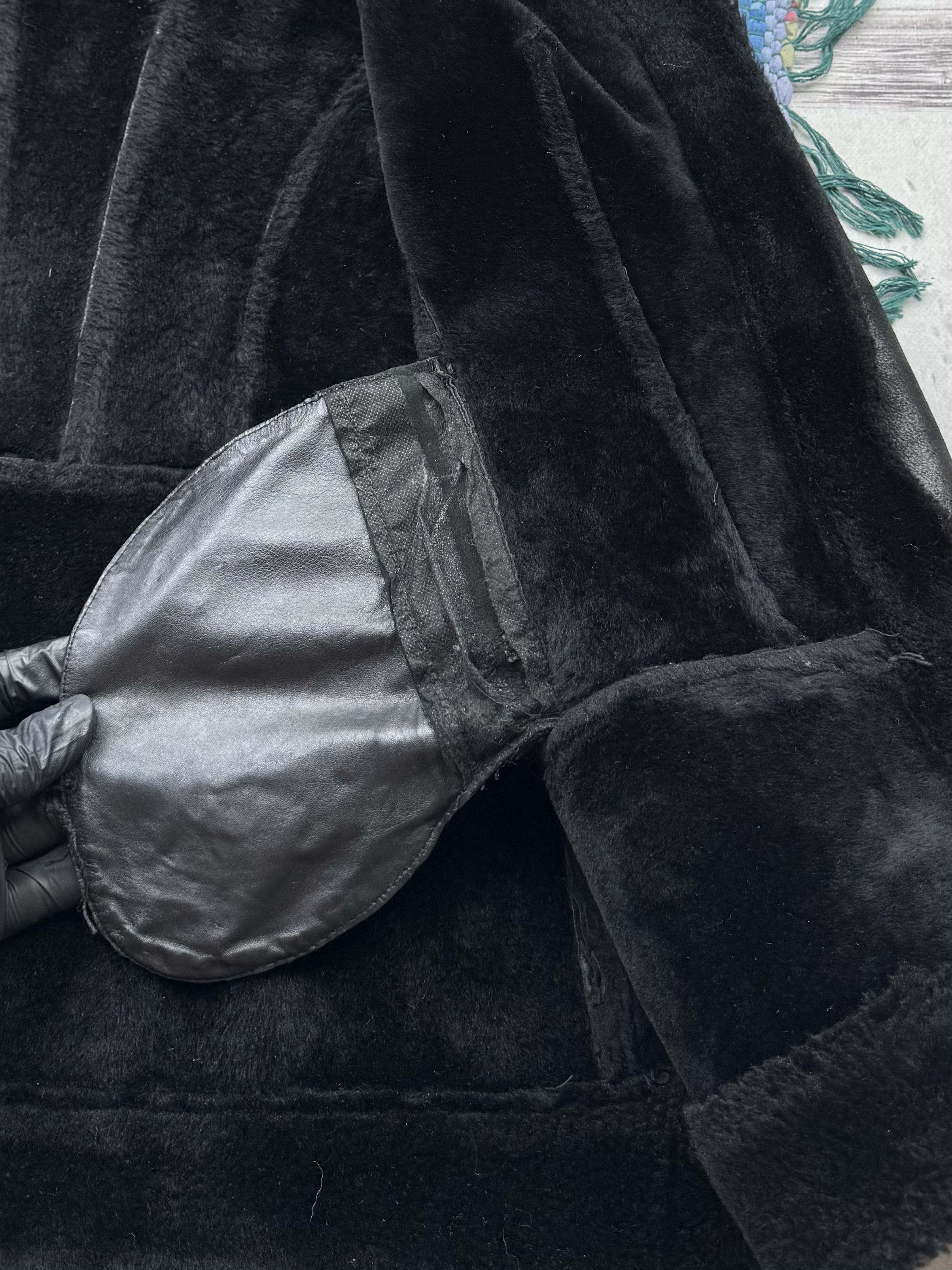 Japanese Brand Vintage Real Sheepskin Coat D15(583)A787 Size L / US 10 / IT 46 - 7 Thumbnail
