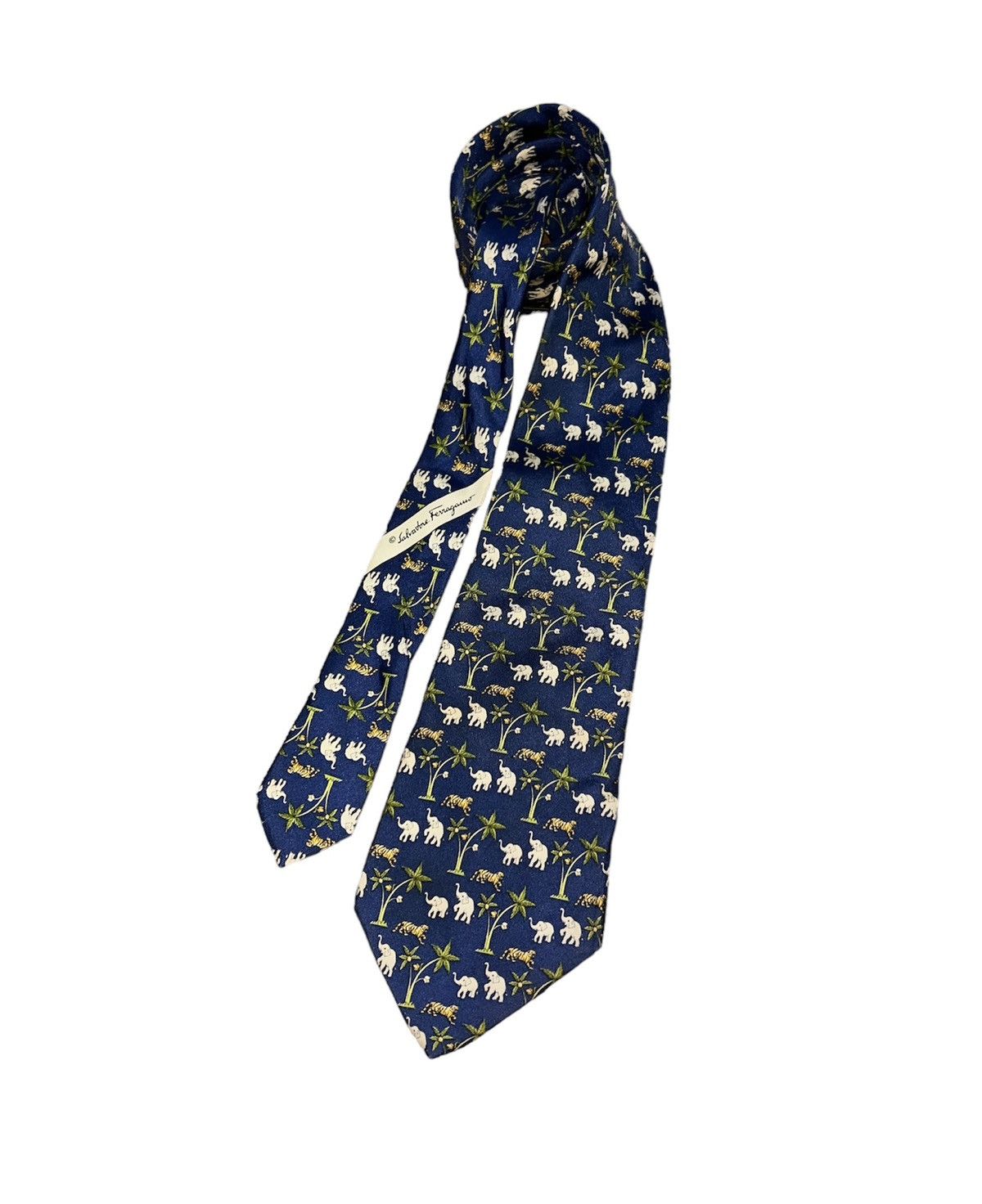 Salvatore Ferragamo Salvatore Ferragamo Tie Size ONE SIZE - 1 Thumbnail