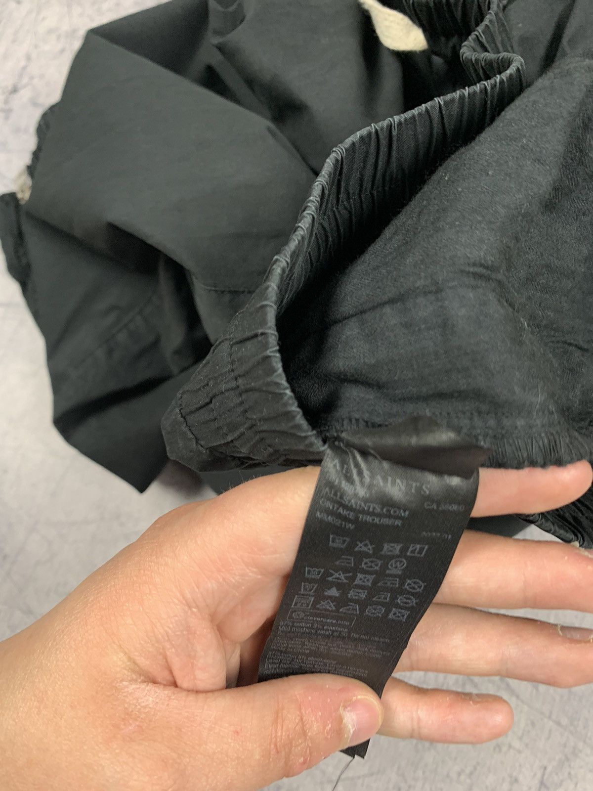Allsaints Allsaints Avant-Garde Zipped Joggers like Rick Owens DRKSHDW Size US 34 / EU 50 - 8 Thumbnail