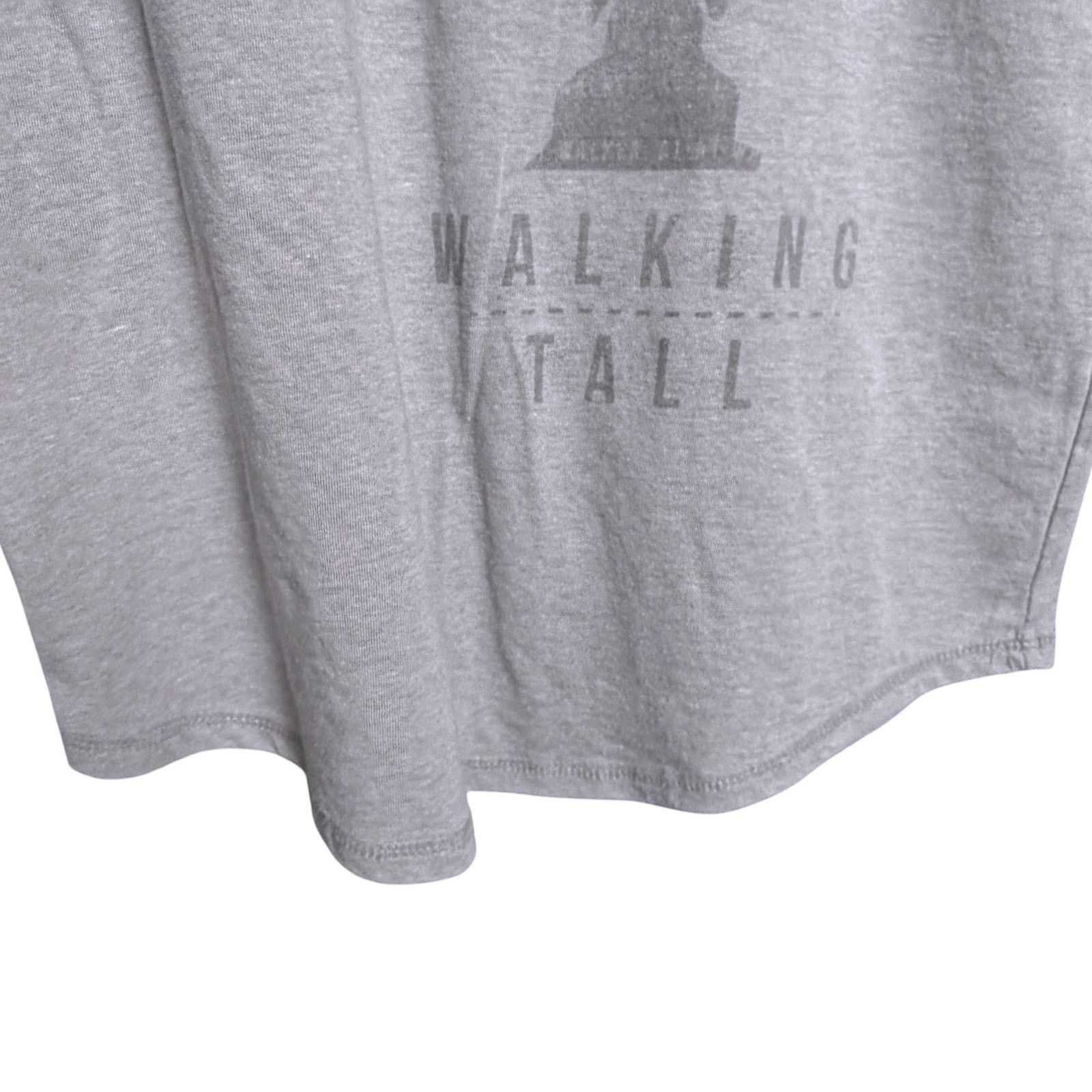 Star Wars Disney Star Wars Gray Shirt Mens L AT-AT Walker Tall L/S Size US L / EU 52-54 / 3 - 4 Thumbnail
